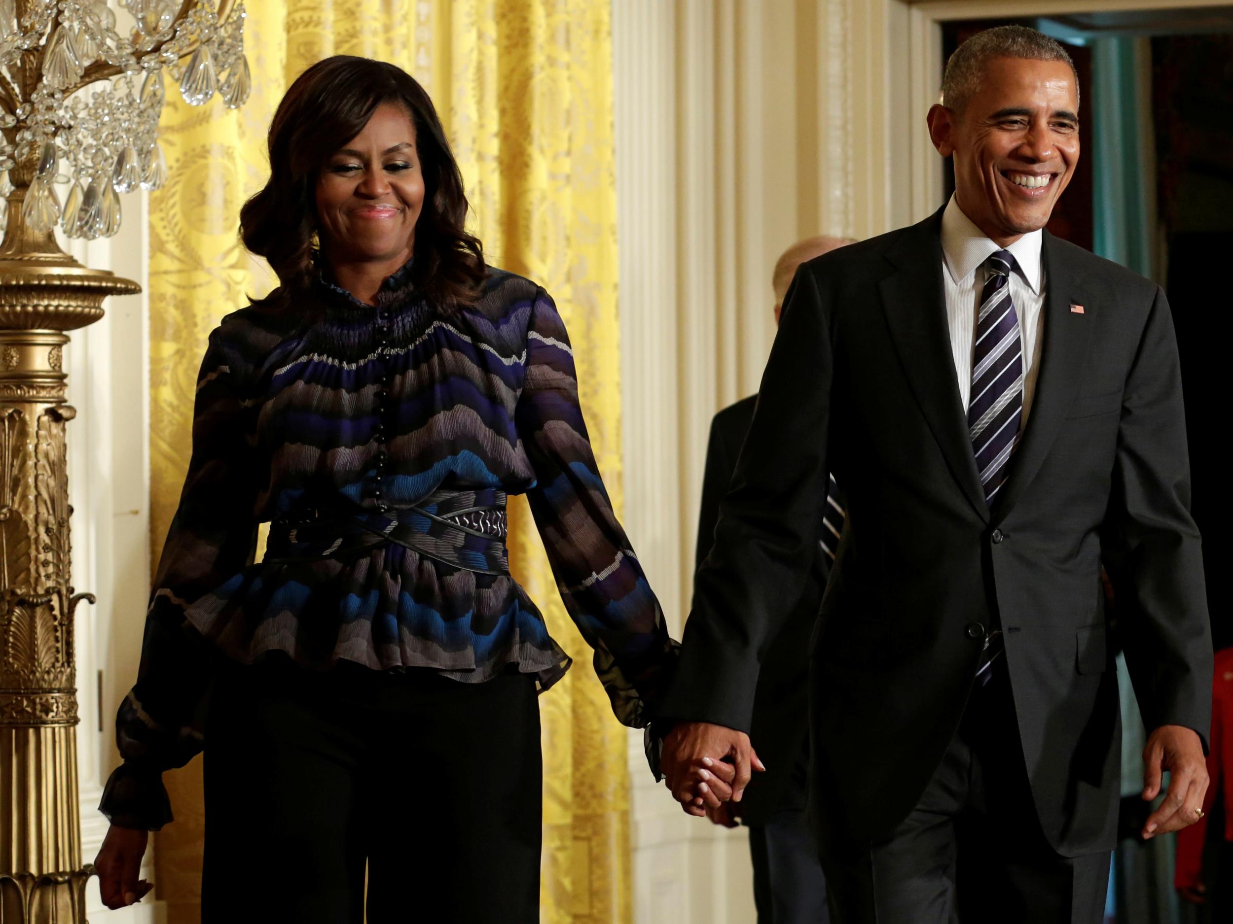 If Michelle Obama was chosen just because her race fitted a particular career path, it’s amazing they are still married after 24 years and exude tenderness when photographed together