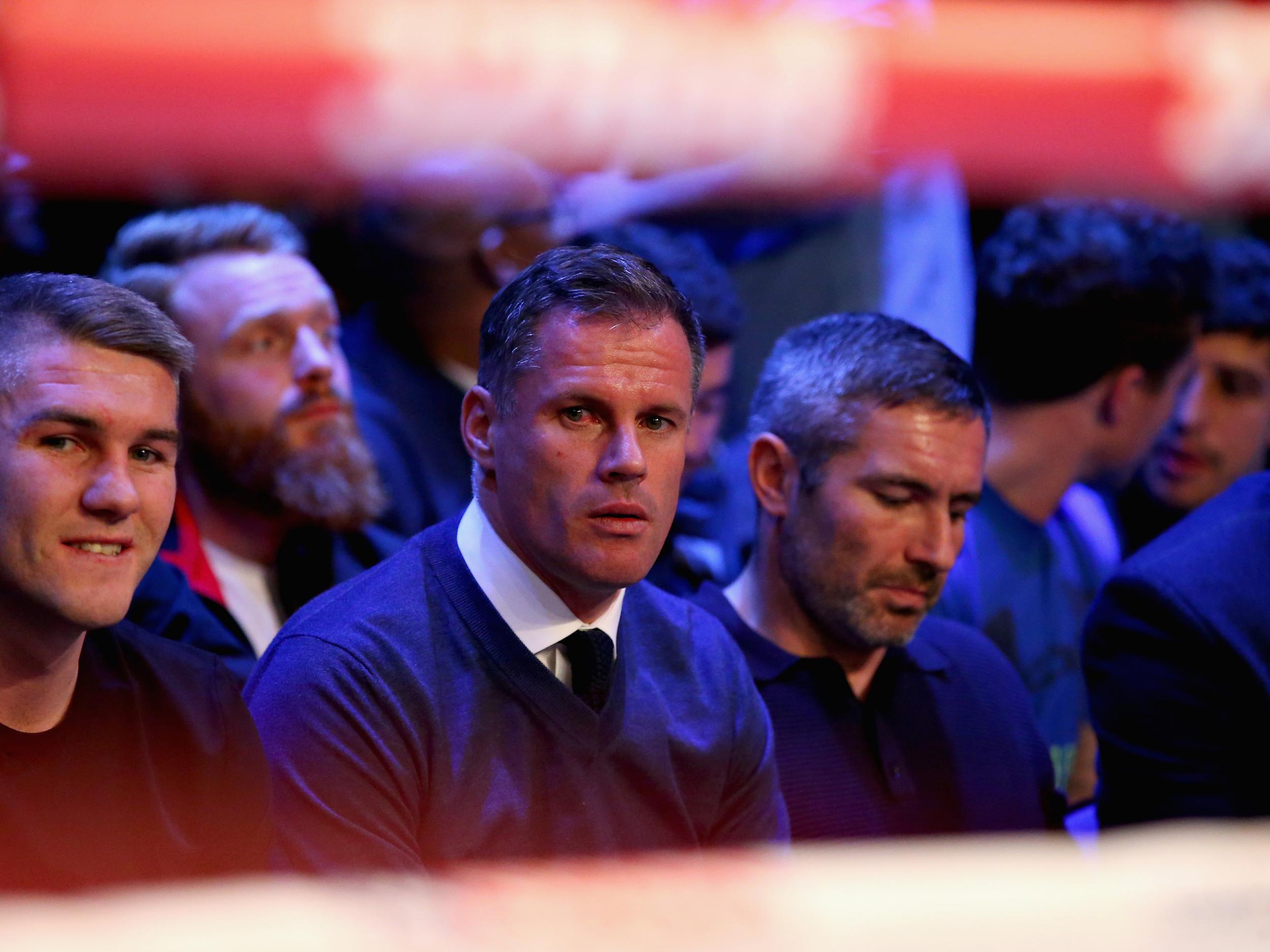 Carragher has told Mourinho he should be pleased with United's predicament