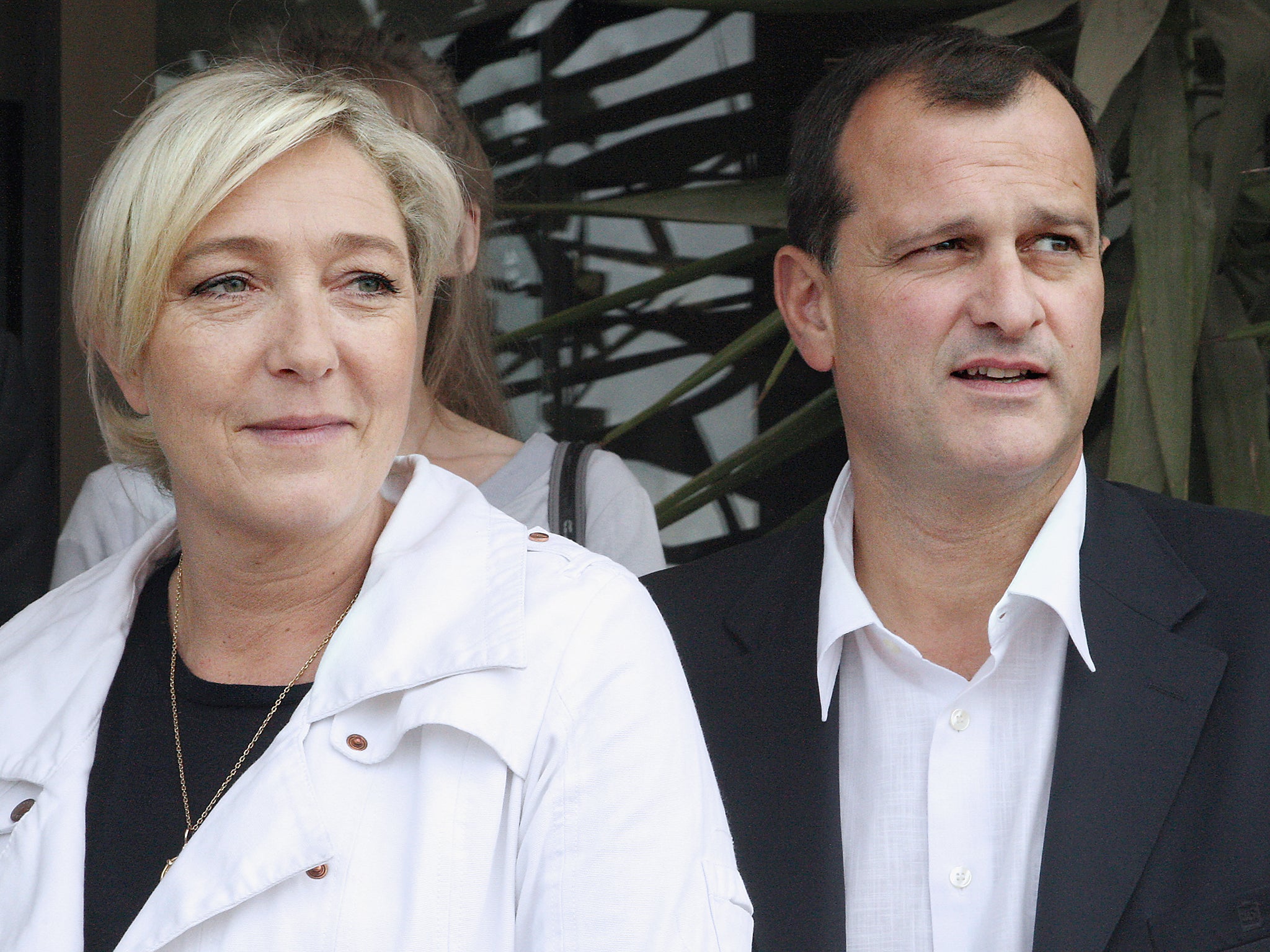 Marine Le Pen and Louis Aliot