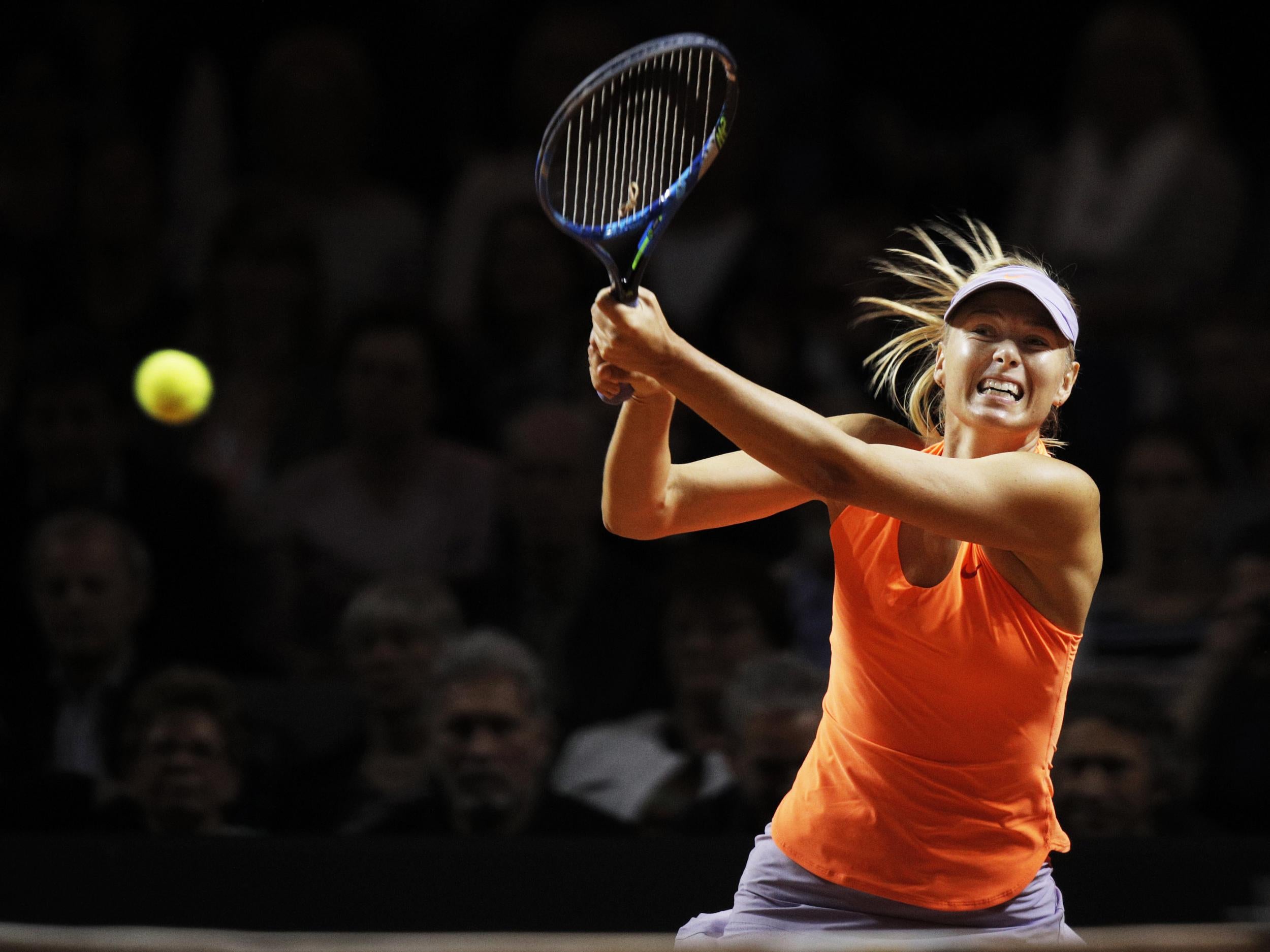 Sharapova has reentered the WTA rankings for the first time since her doping ban