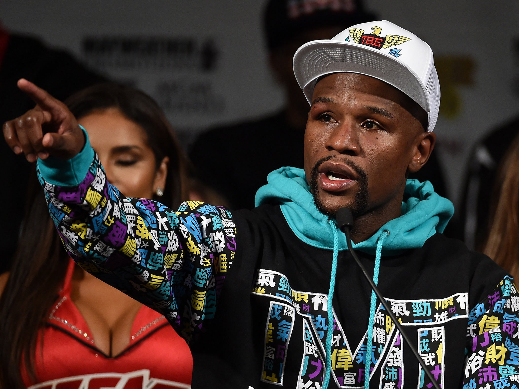 Floyd Mayweather retired from professional boxing in 2017