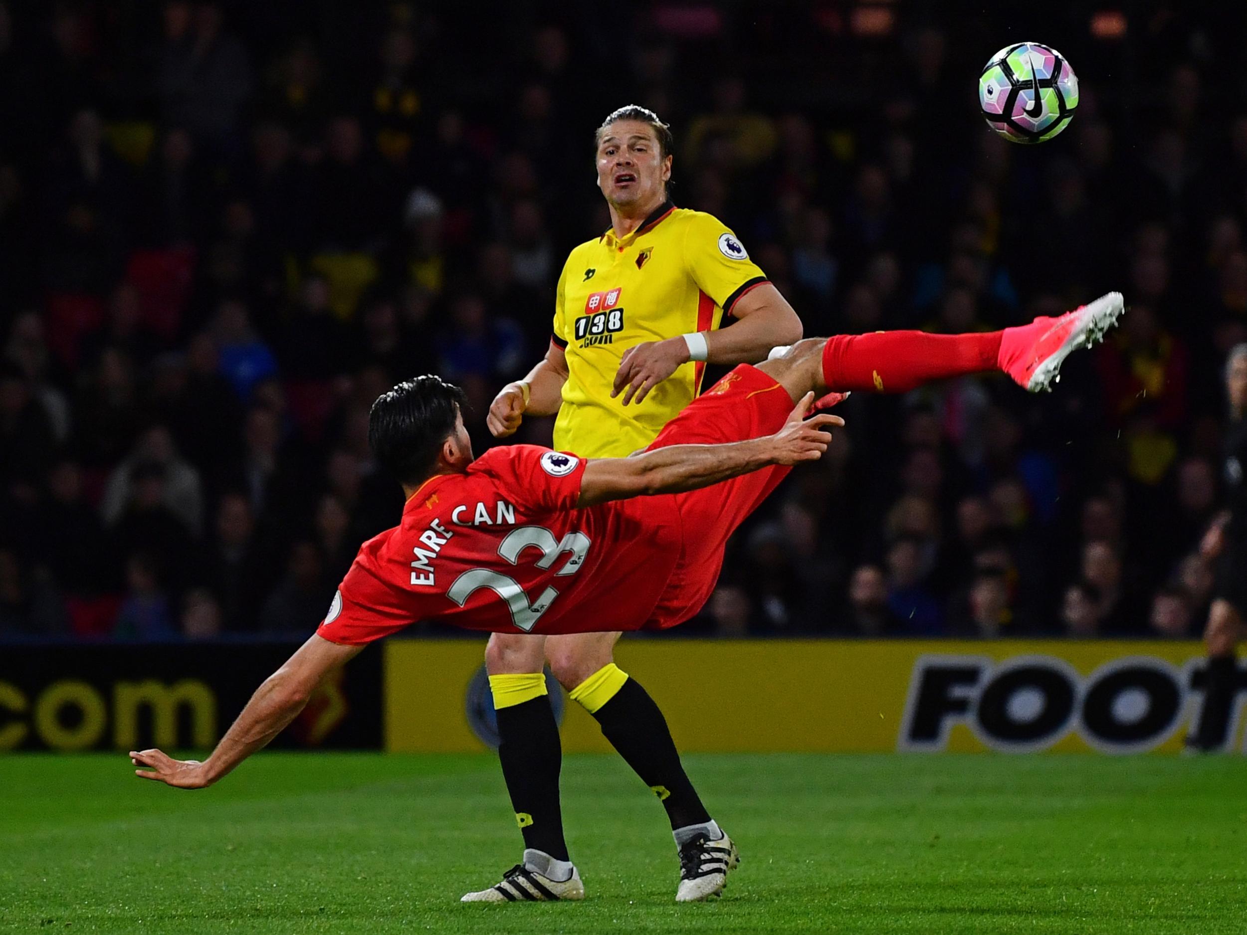 Can's stunning overhead kick was the difference between the two teams