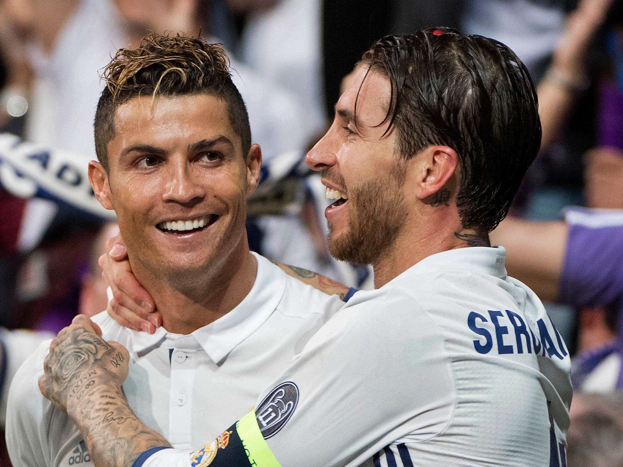 Cristiano Ronaldo put Real Madrid's neighbours to the sword to establish a healthy aggregate lead