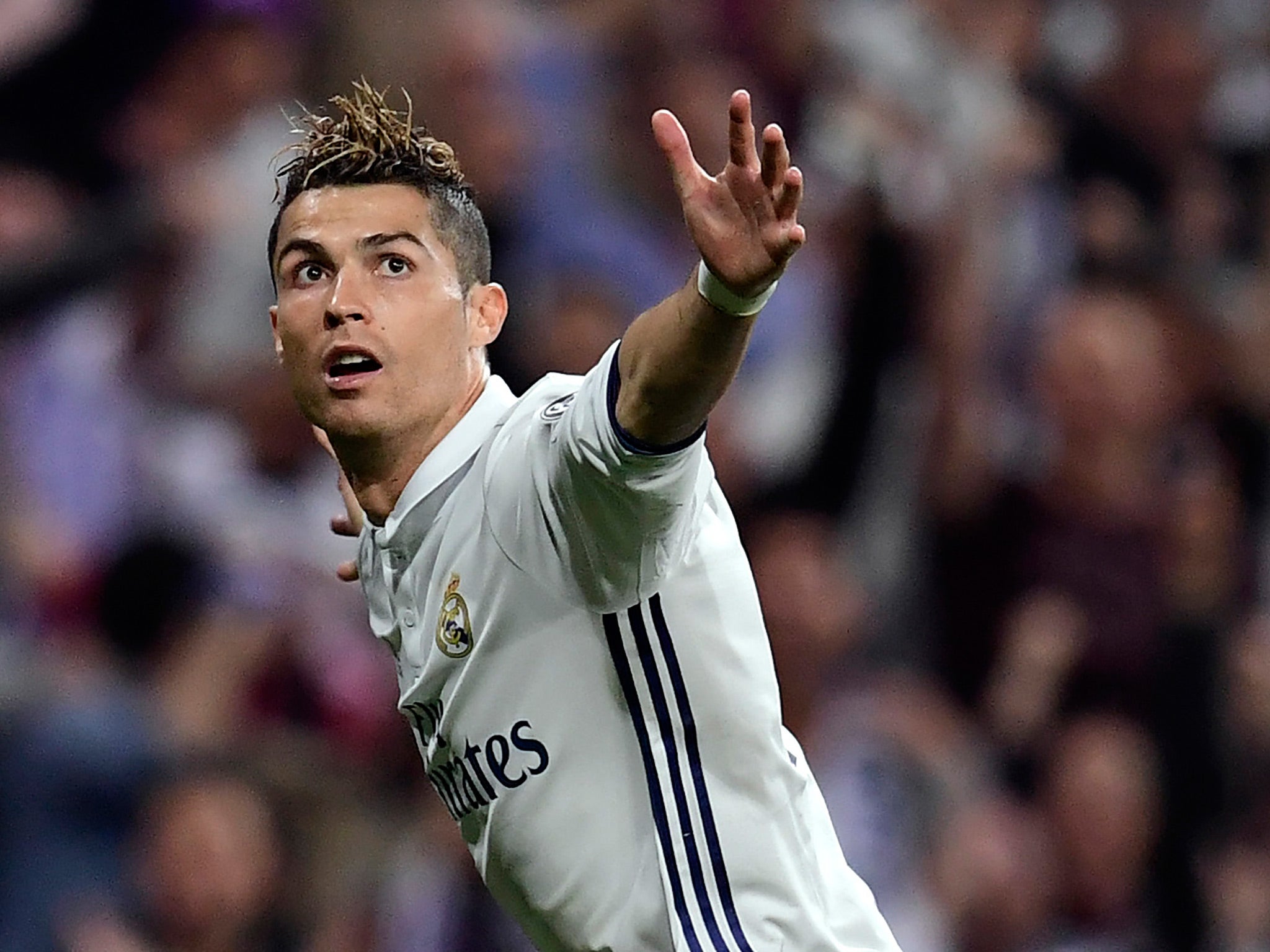 Ronaldo doubled Madrid's lead with a brilliant volley