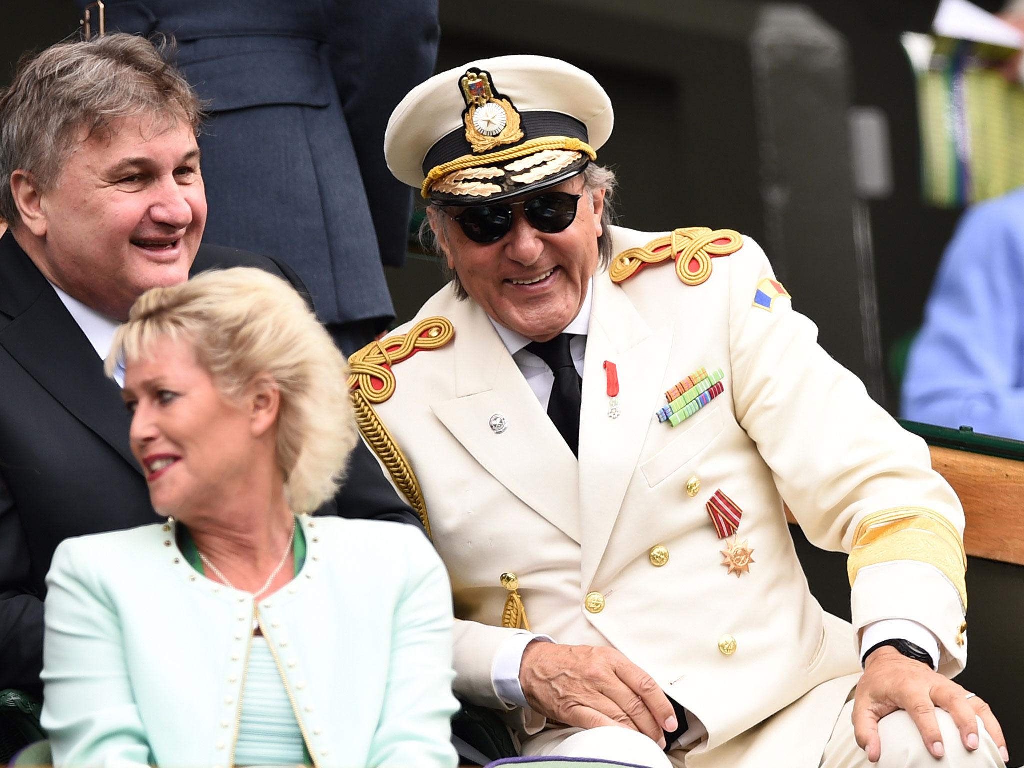 Ilie Nastase will not be invited into the Wimbledon royal box this year