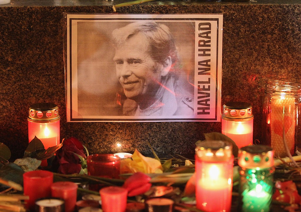 Former Czech President and dramatist Vaclav Havel (Getty)