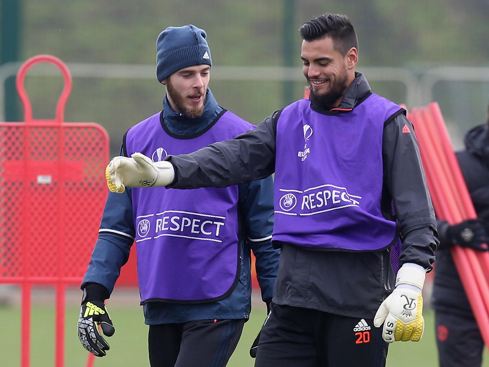 David De Gea and Sergio Romero will compete to start the Europa League final if Manchester United beat Celta Vigo
