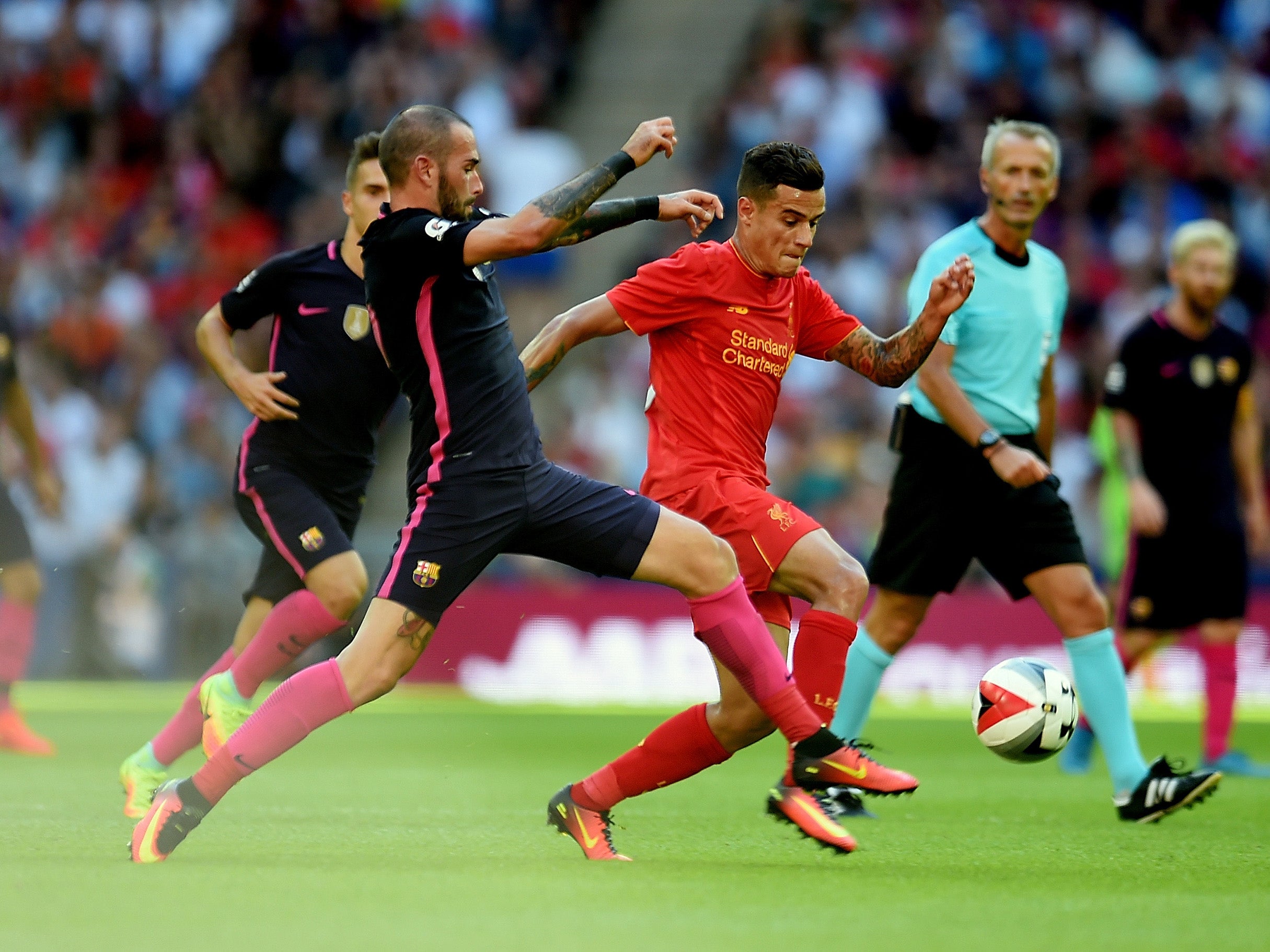 Coutinho is supposedly interested in a move to Barcelona