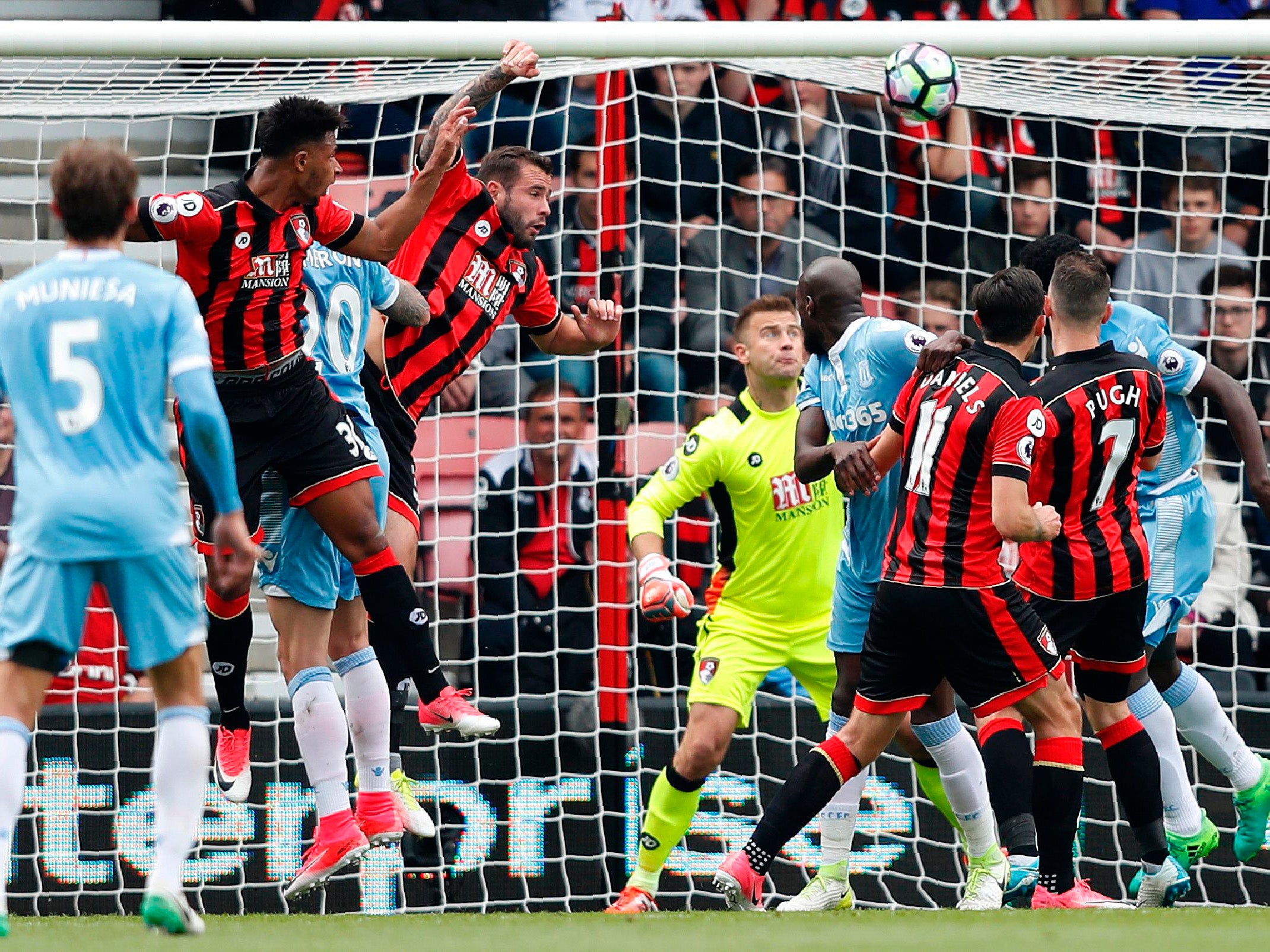 Lys Mousset's own goal gave Stoke a first-half lead