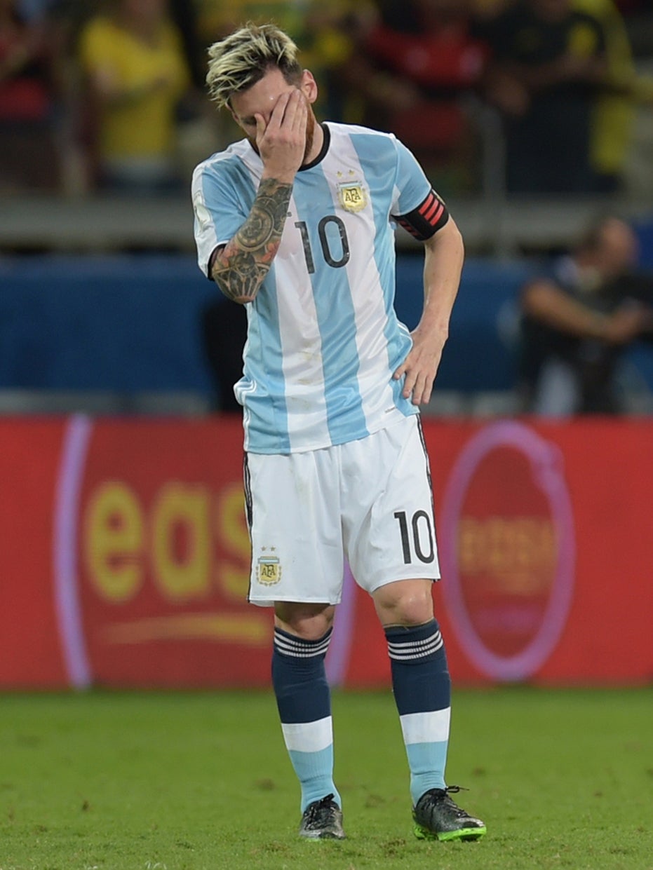 Messi has something of a strained relationship with his home nation