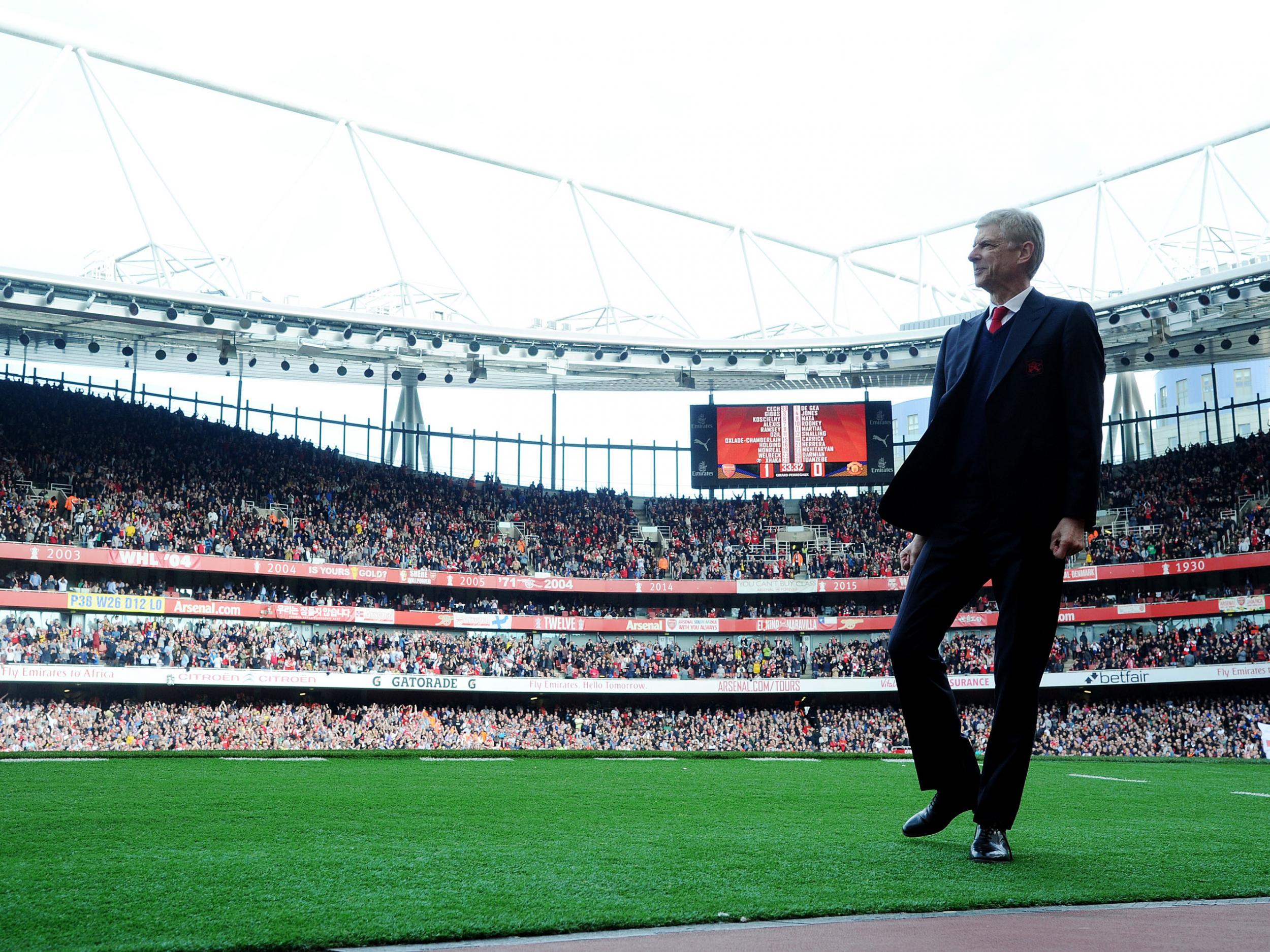 Wenger was pleased with his team's battling performance