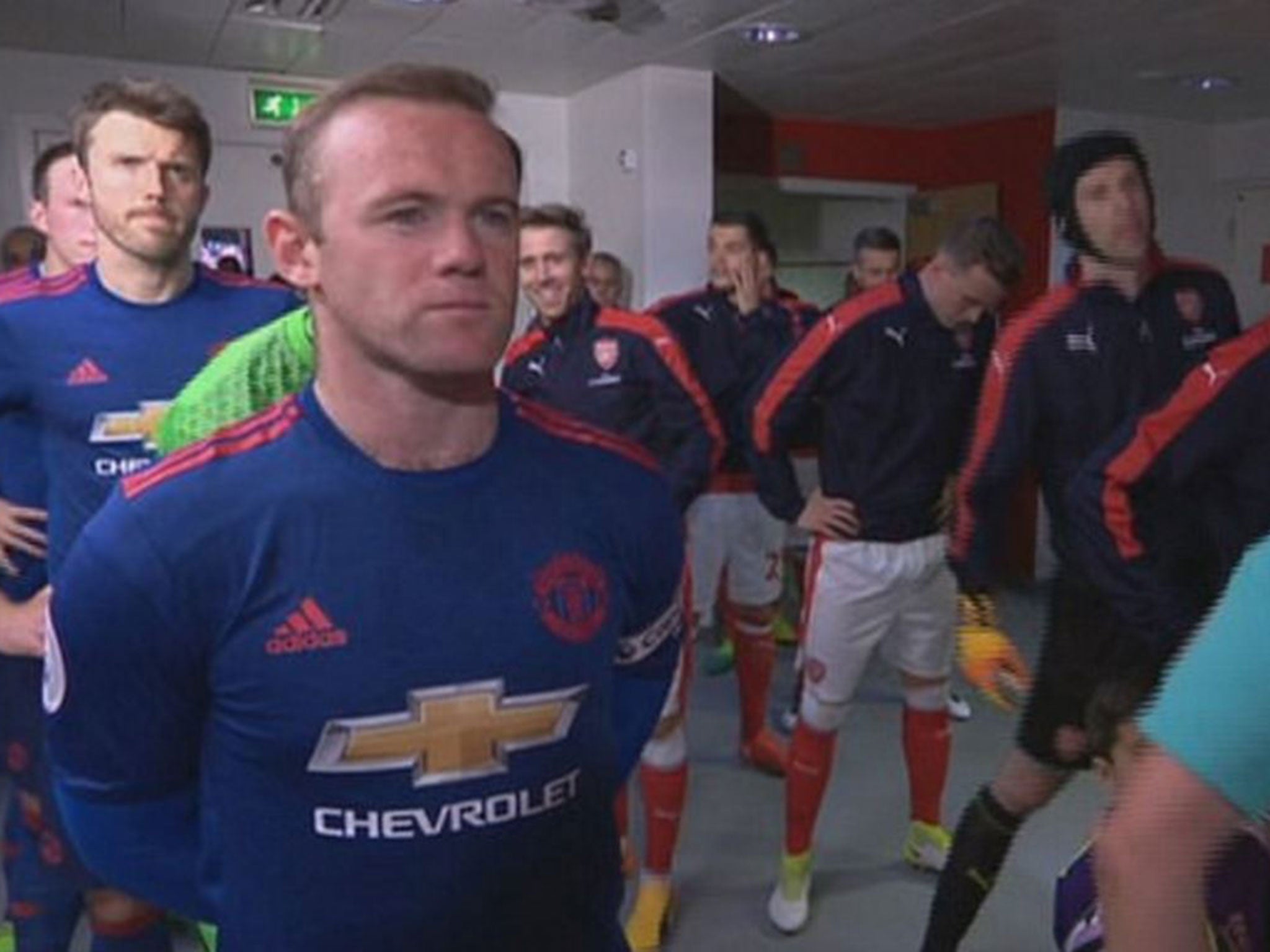 Phil Neville said Nacho Monreal looked like he was attending a 'christening'