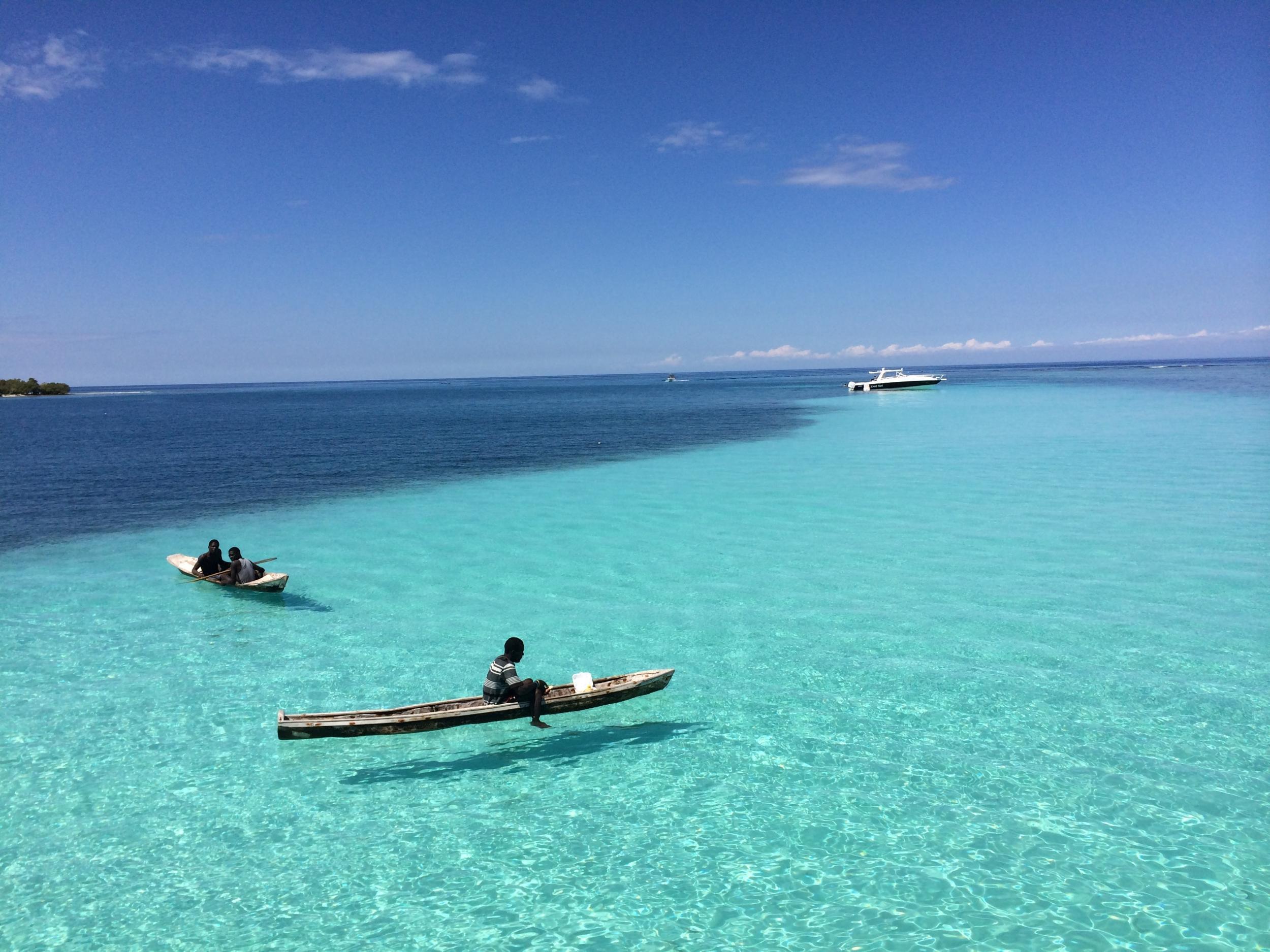 Haiti’s coast is textbook Caribbean