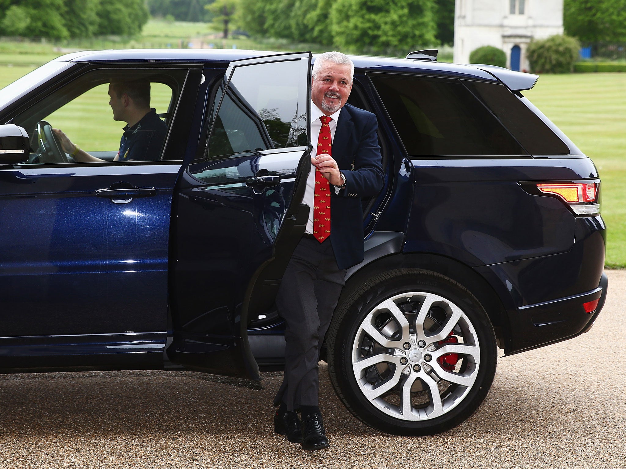 Gatland joined the 41-man squad in London