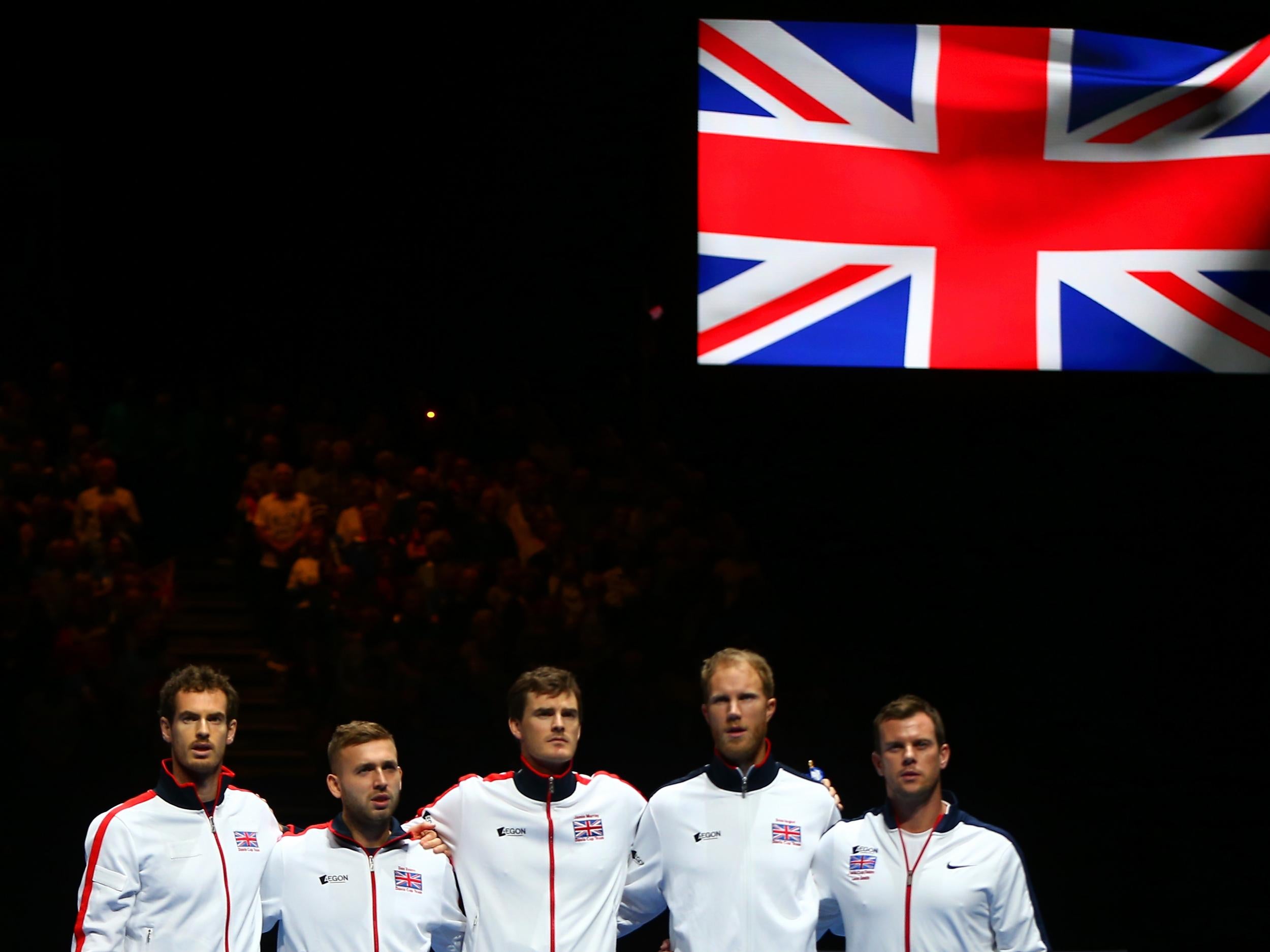 Evans was part of the team that won the Davis Cup in 2015