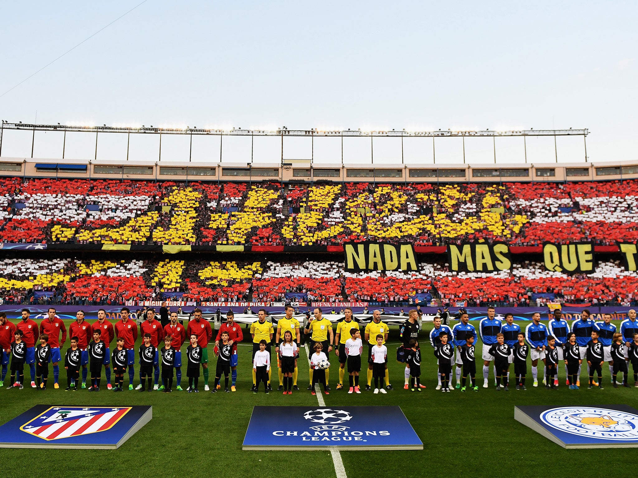 Atletico will look to the fans to create a boisterous atmosphere against Real