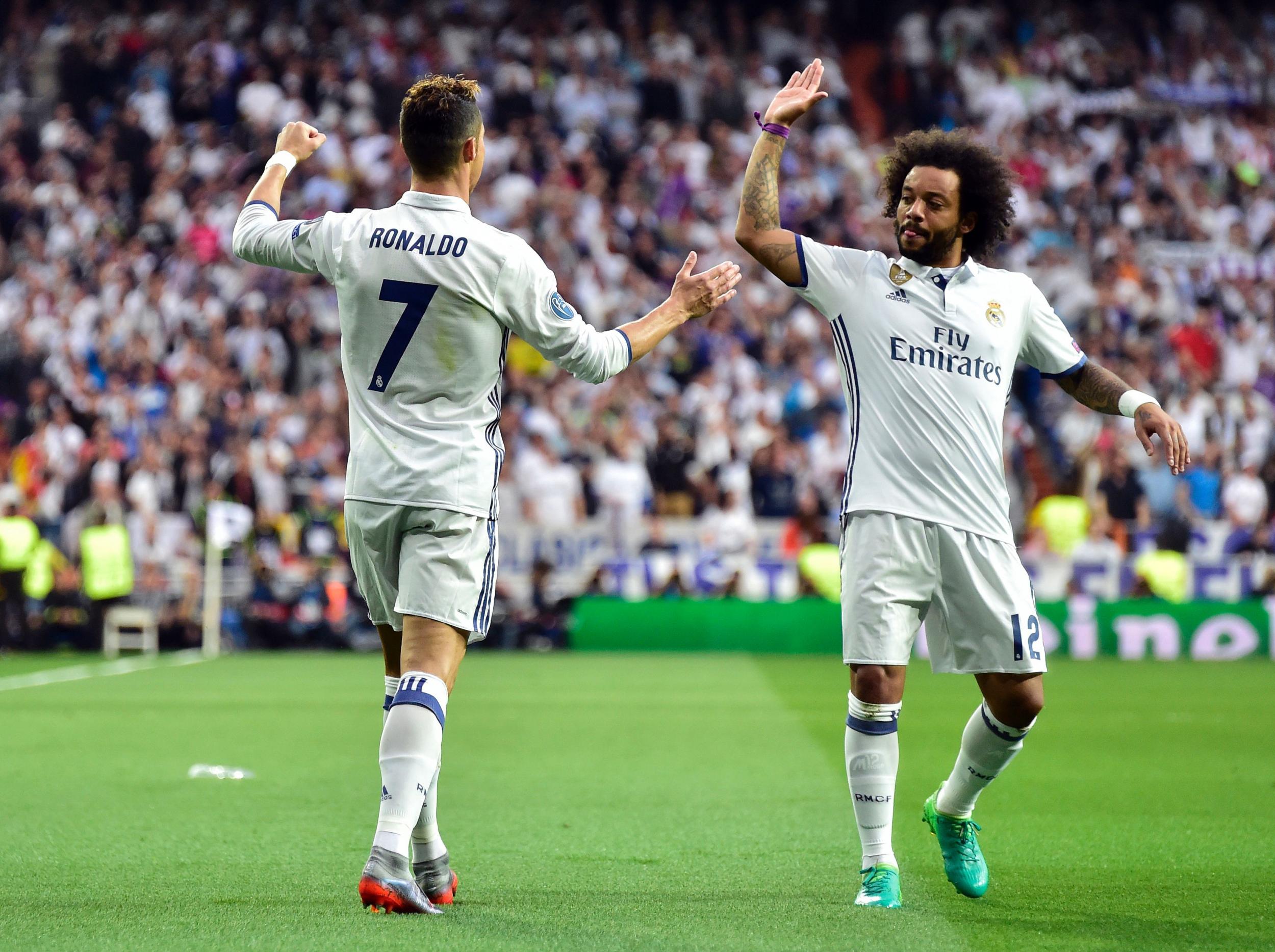 Marcelo was superb in the first-leg