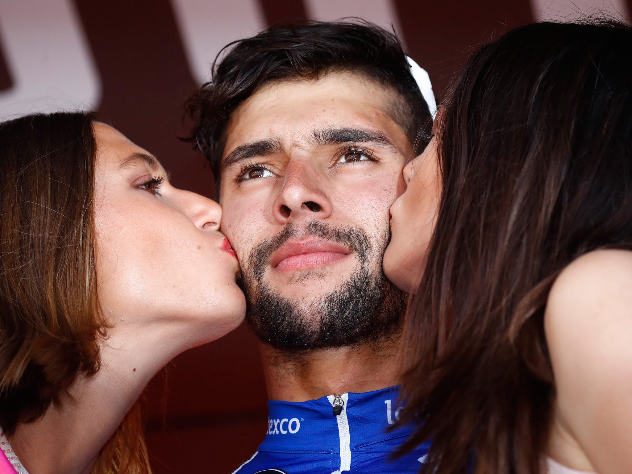 22-year-old Gaviria claimed his second victory of the Giro d'Italia