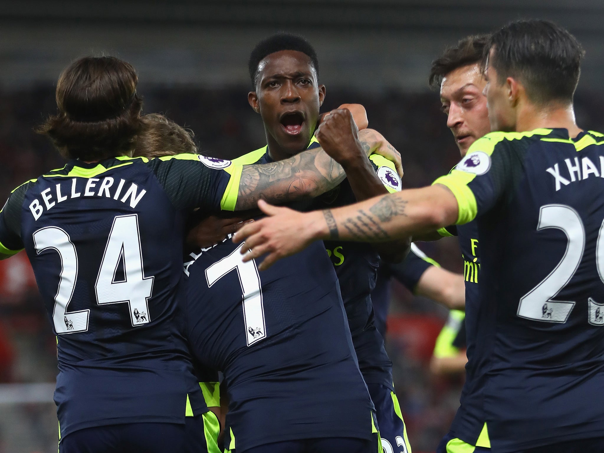 Arsenal's hopes of a top four finish remain alive after picking up three important points on the south coast