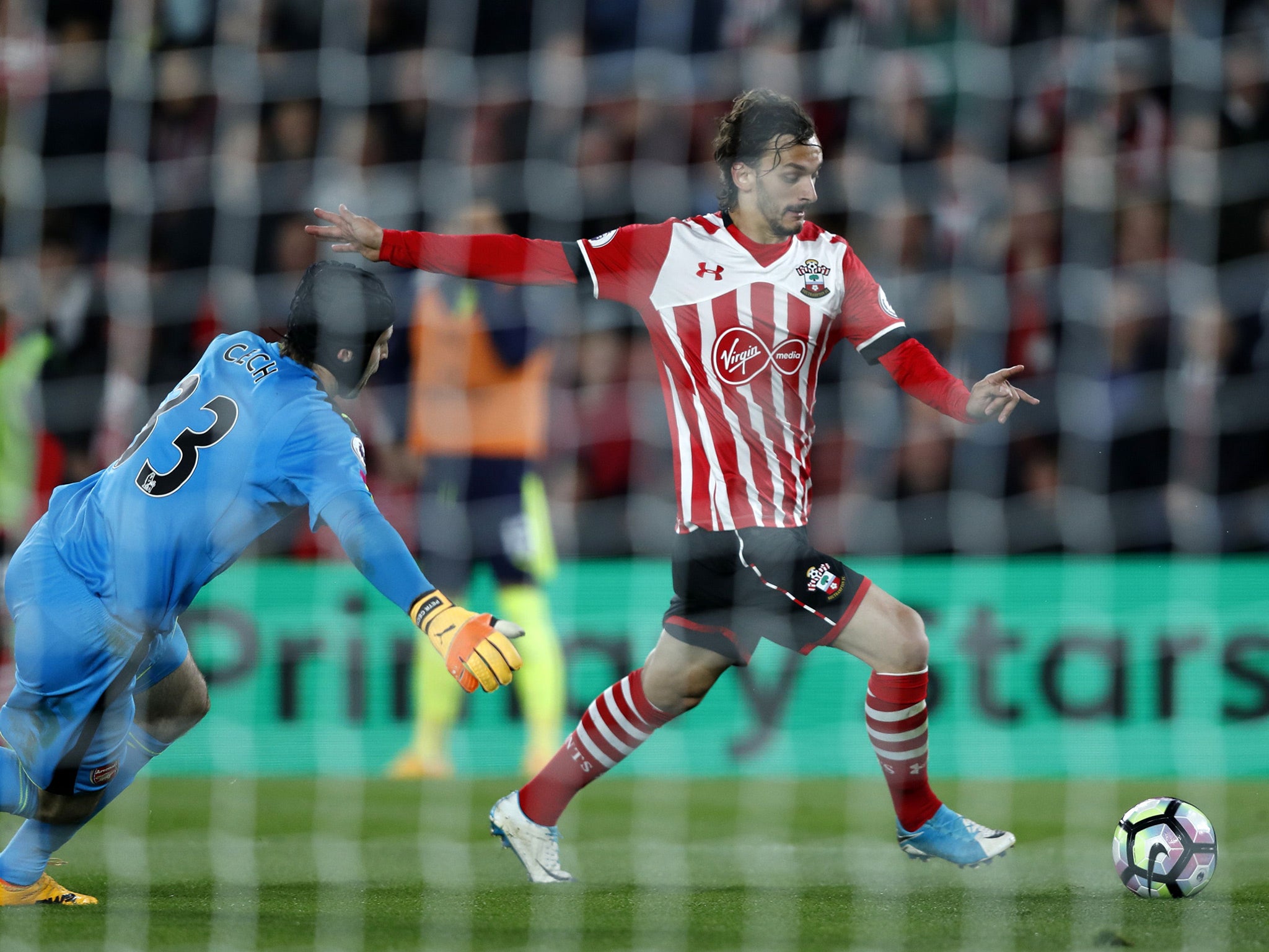 Manolo Gabbiadini played for Southampton between 2017 and 2019