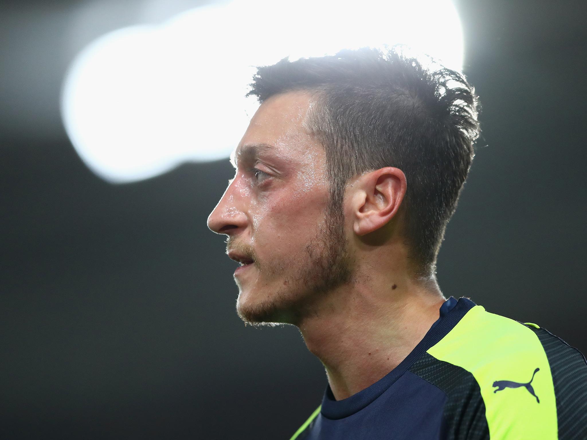 &#13;
Ozil's body language has come in for criticism (Getty)&#13;