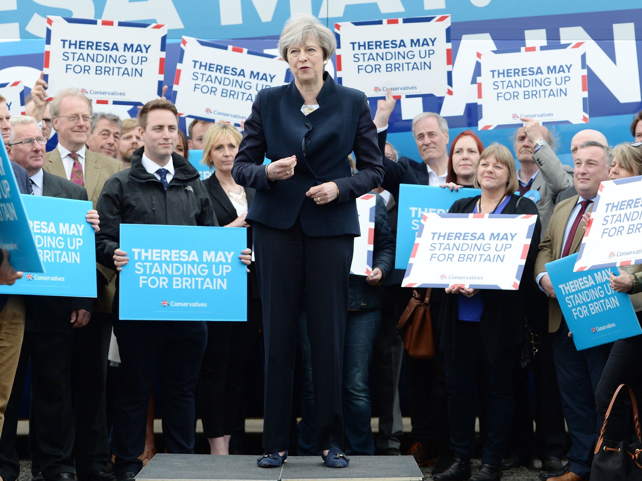 Theresa May has focussed on traditional values during the general election campaign: as a result, she sometimes seems out of touch