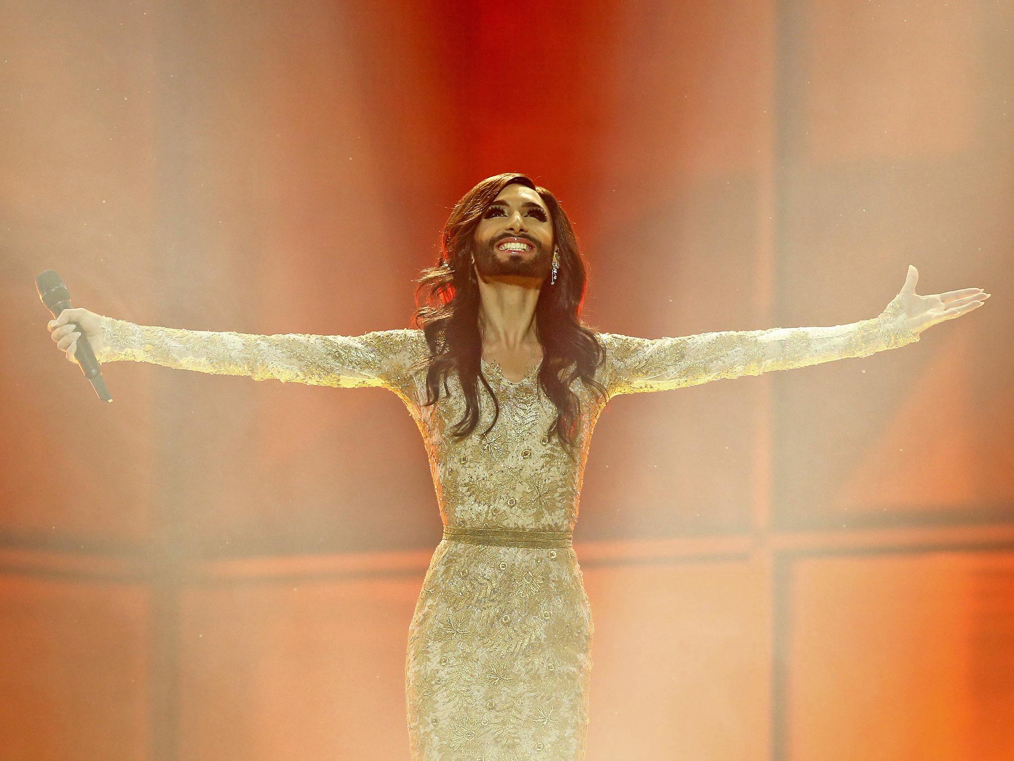 Conchita Wurst, the drag queen who won Eurovision in 2014