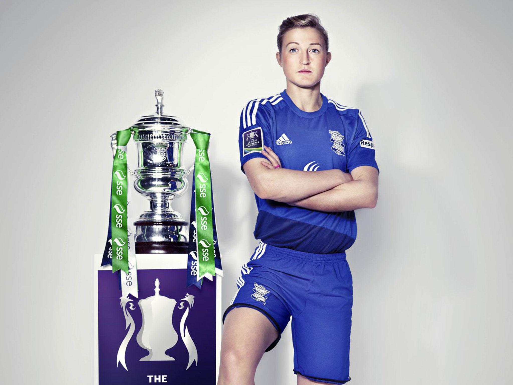 Ellen White will feel a responsibility for the whole of the women's game when she runs out at Wembley