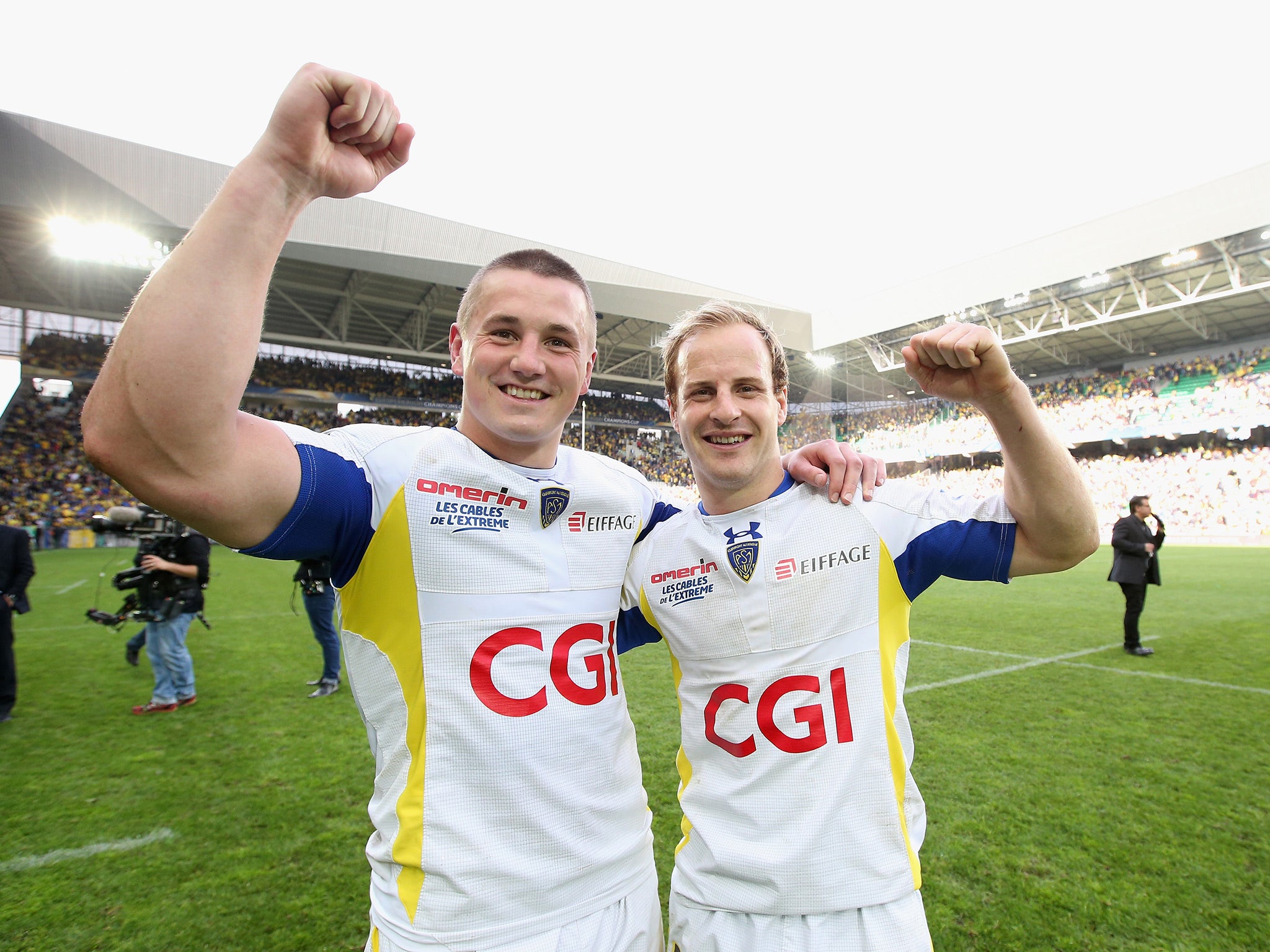 Clermont beat Saracens in the 2014/15 semi-finals