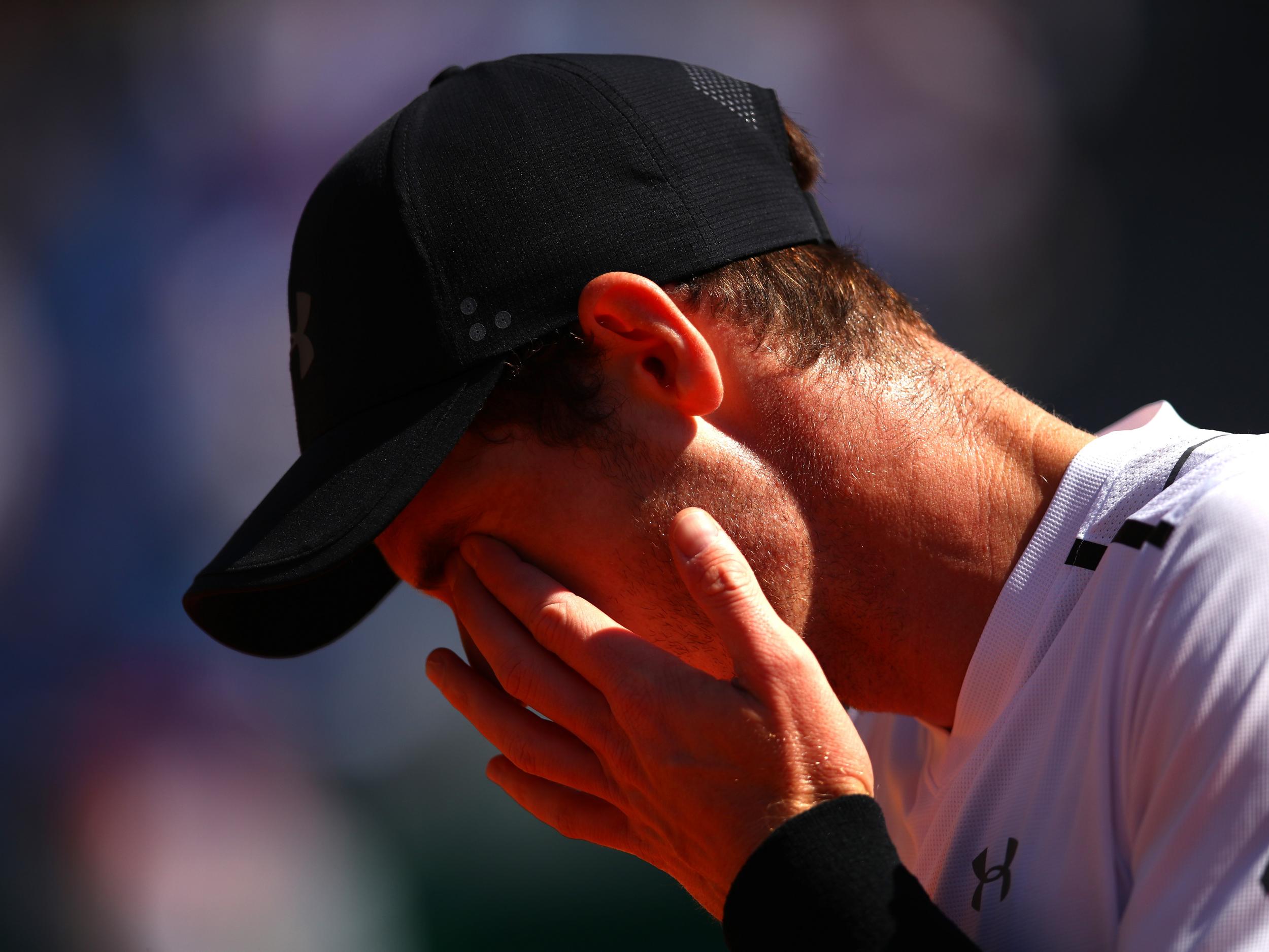 Murray is still feeling the effects of a shoulder injury