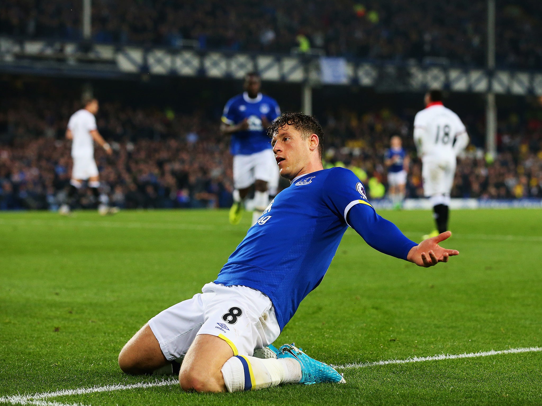 Ross Barkley responded to doubts over his future with a winning goal to down Watford