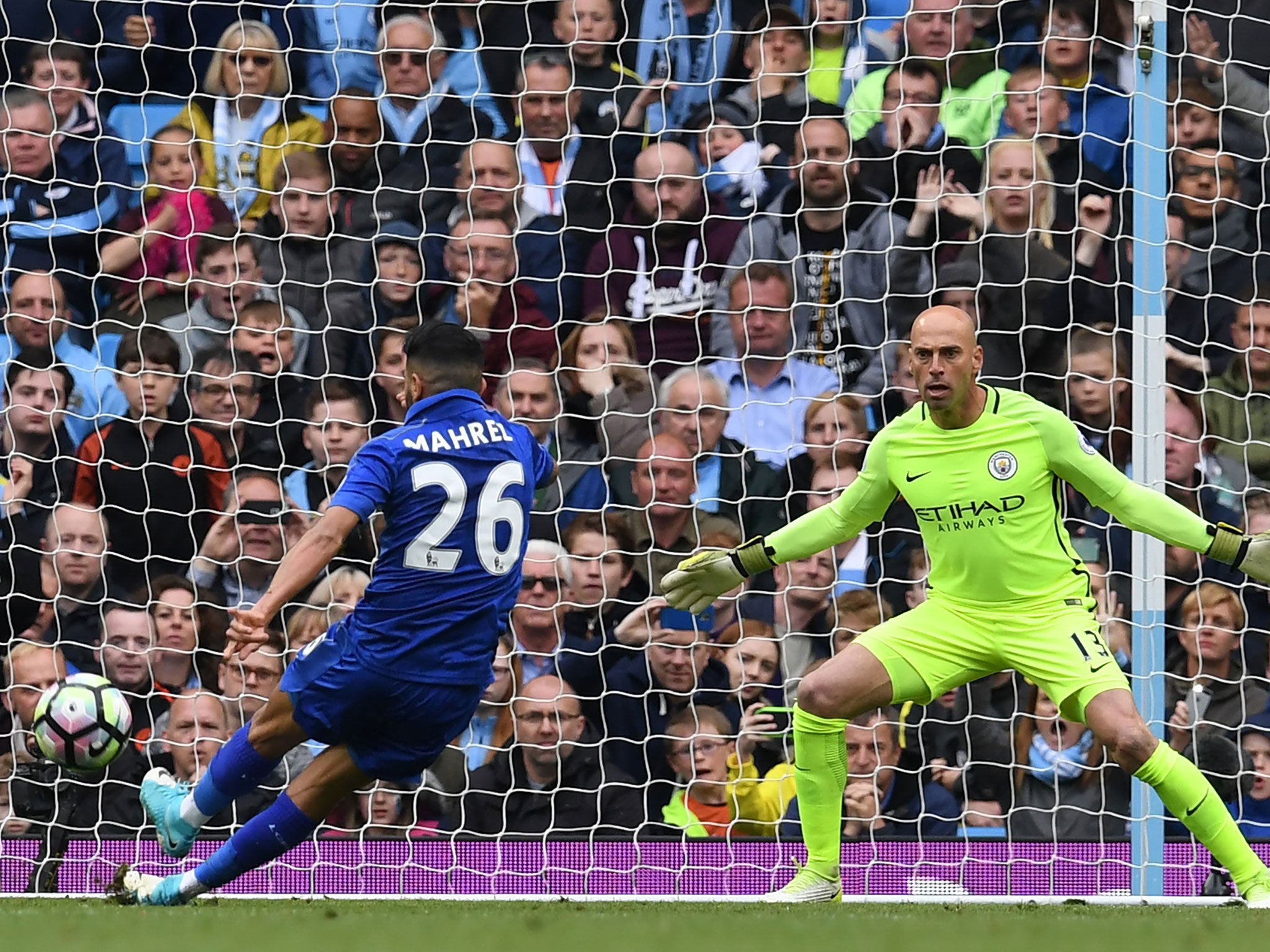 Mahrez's penalty was disallowed