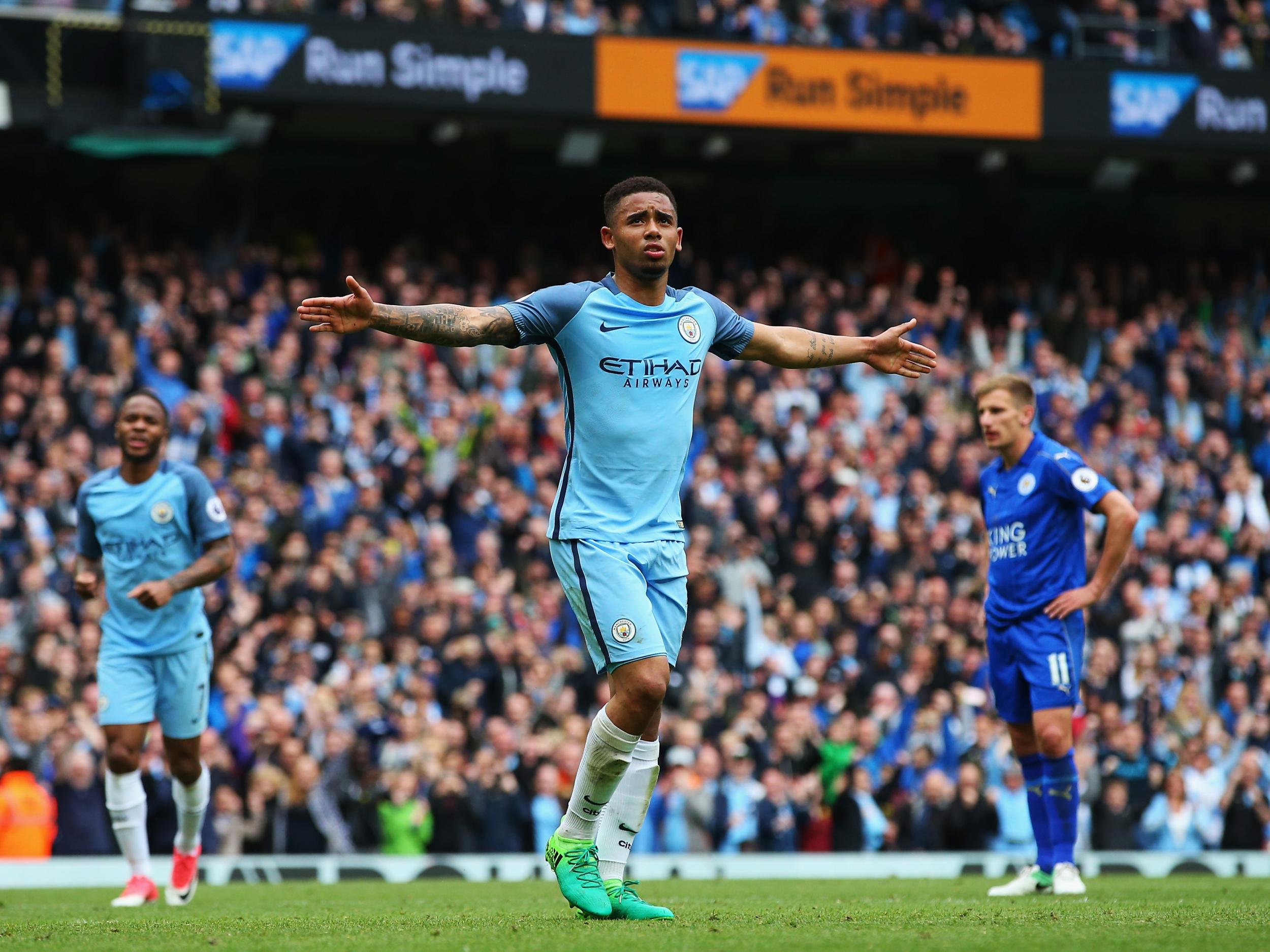 Gabriel Jesus confidently scored from the spot to continue his good start to life at City