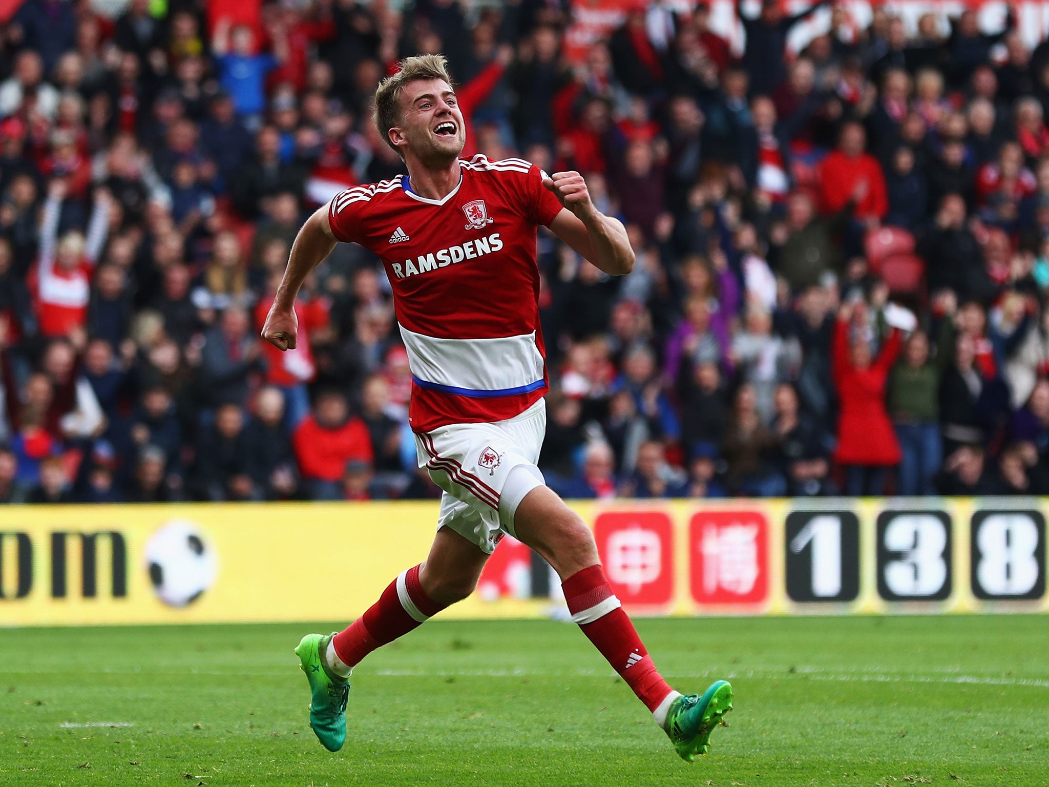 Patrick Bamford pulled one back for Boro