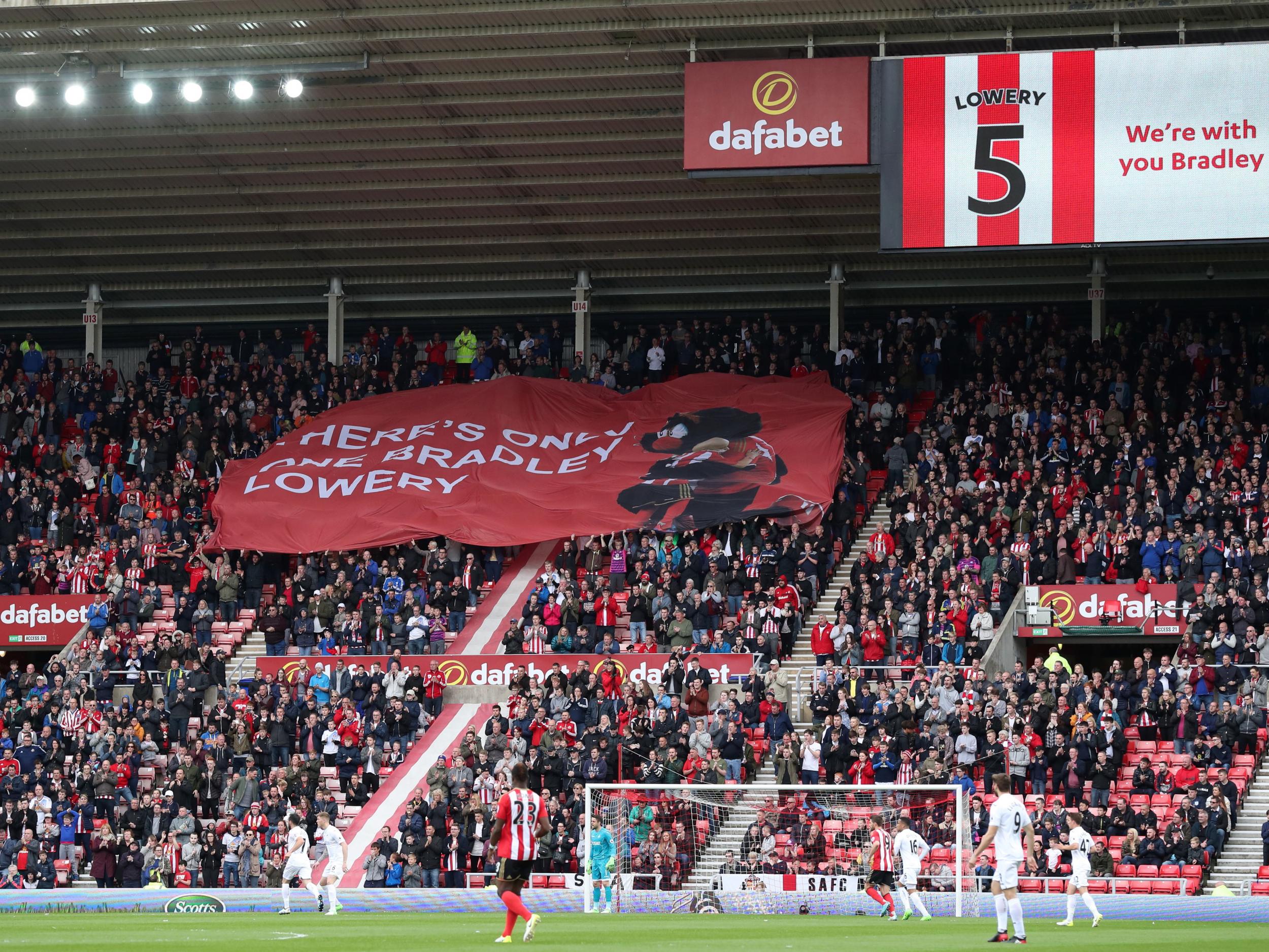 Sunderland donated their programme receipts to Bradley Lowery