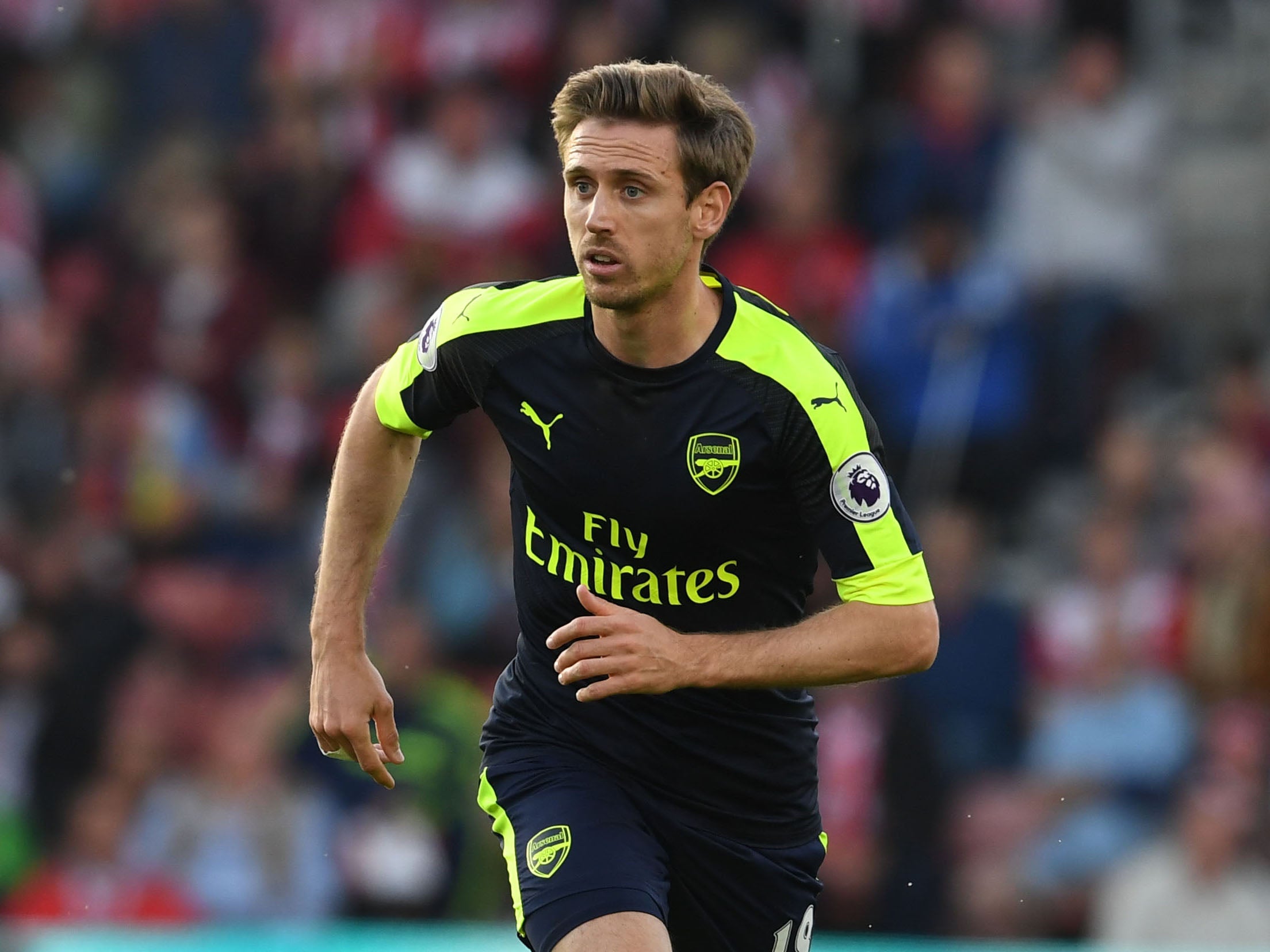 Monreal struck the post in the first half