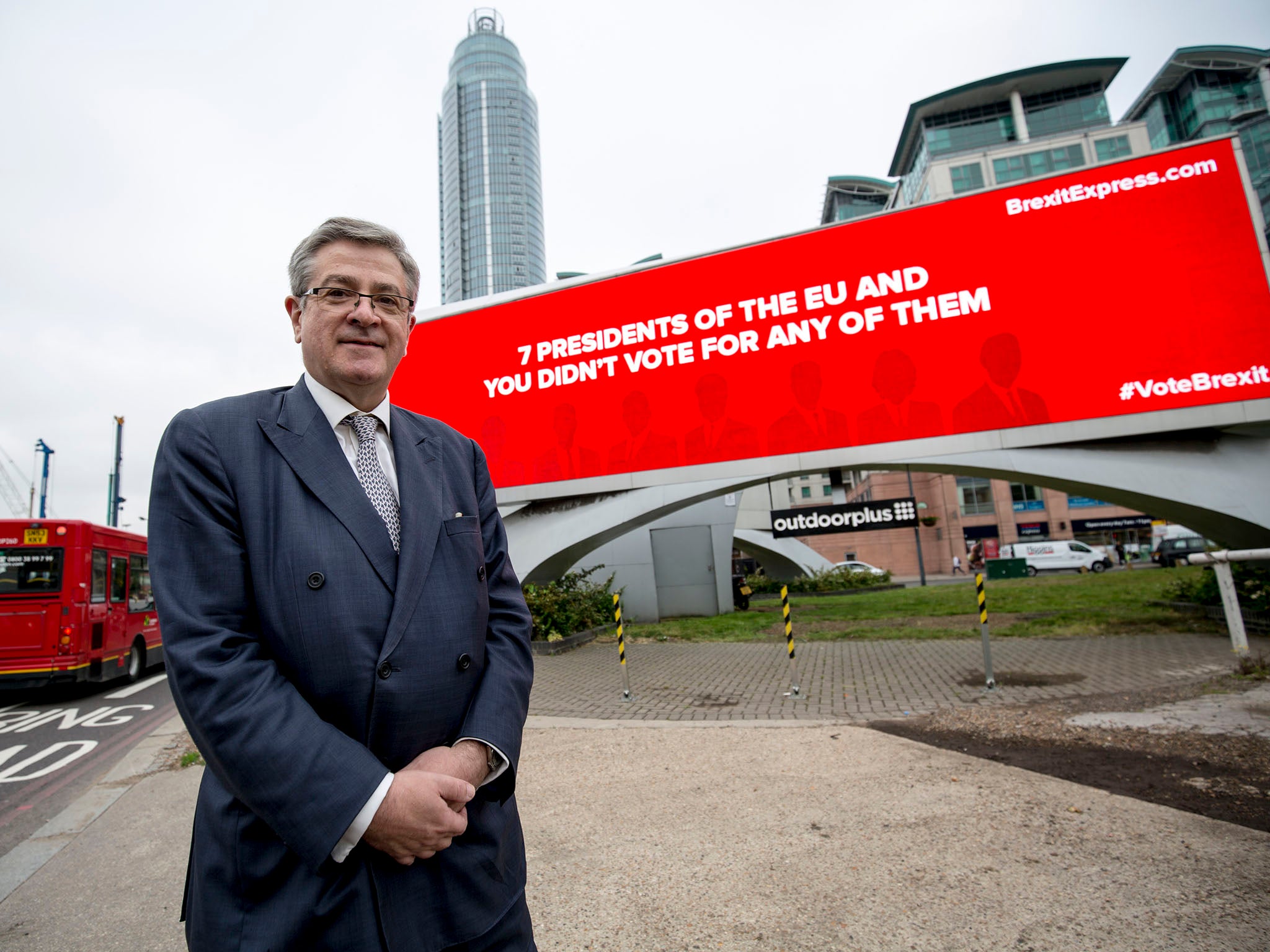 The city asset manager donated more than £1.5m to Vote Leave and launched a Brexit poster campaign ahead of last June’s EU referendum