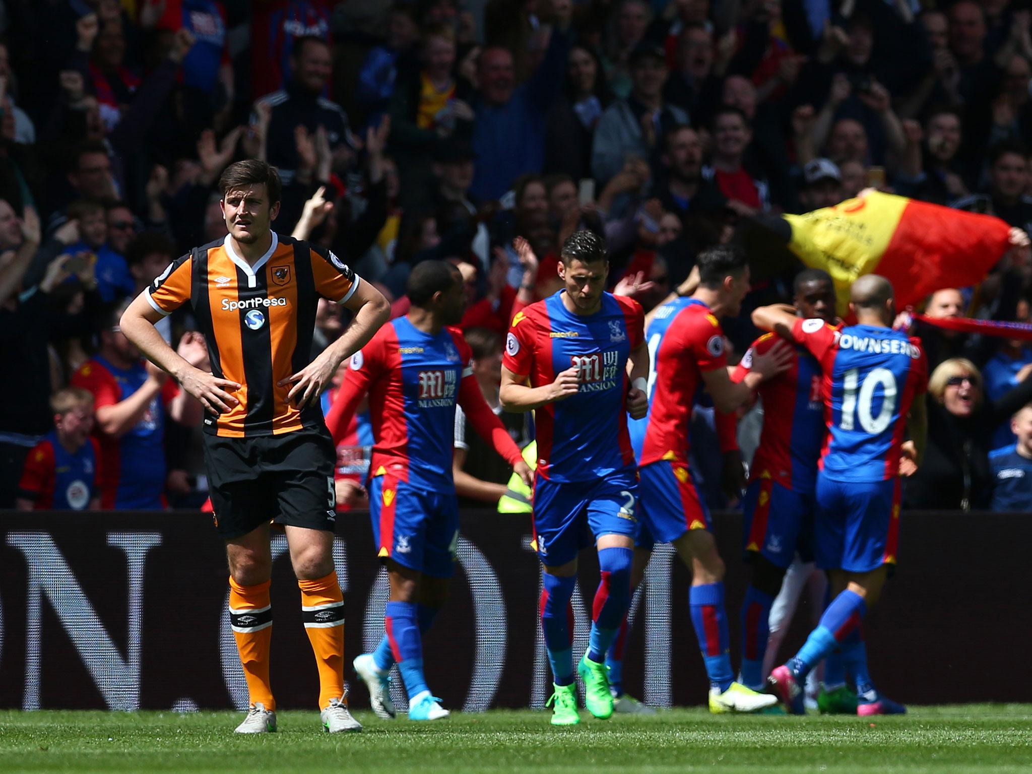 Crystal Palace saved themselves while Hull slid back into the second tier