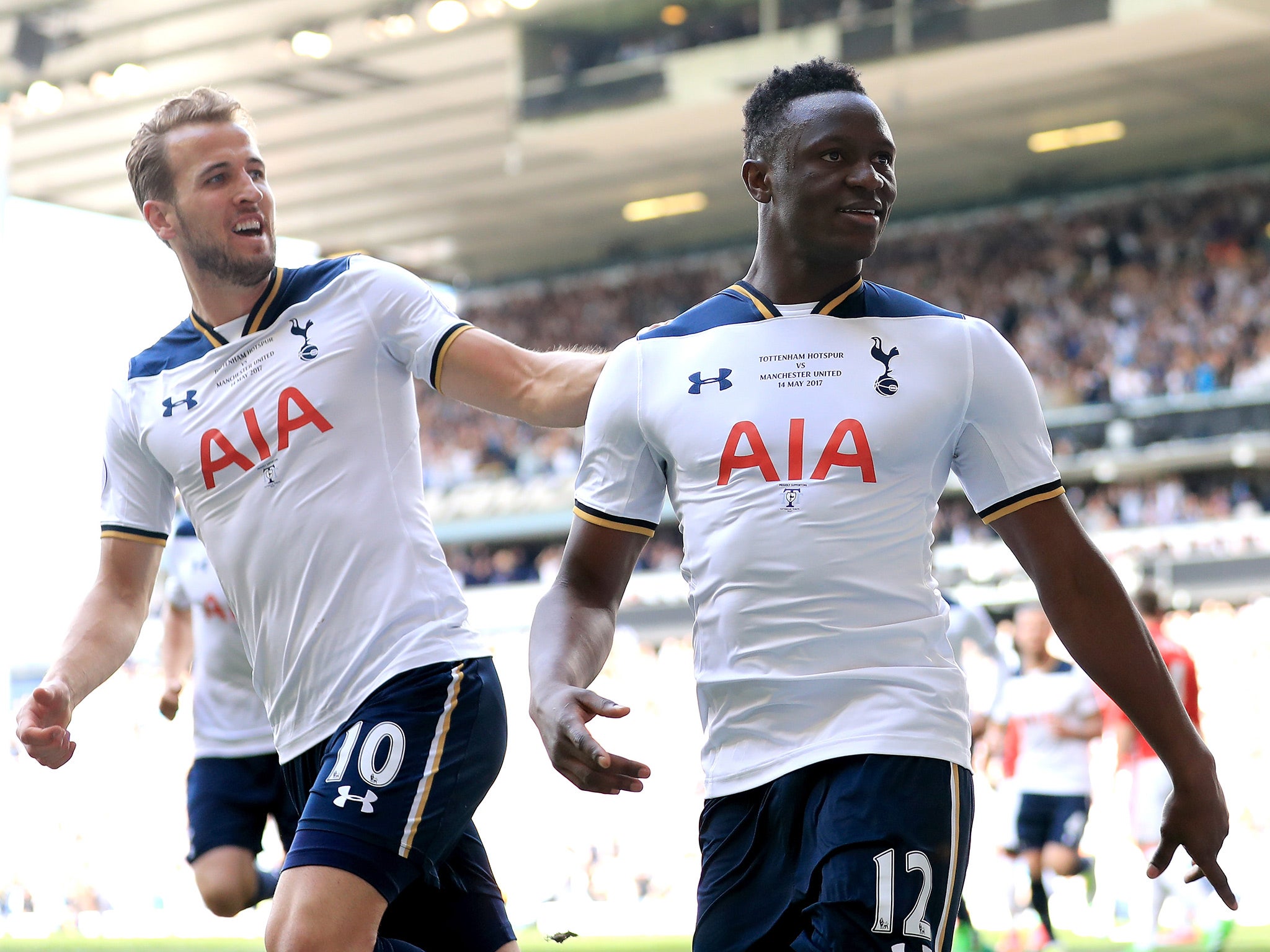 Wanyama opened the scoring with a bullet header