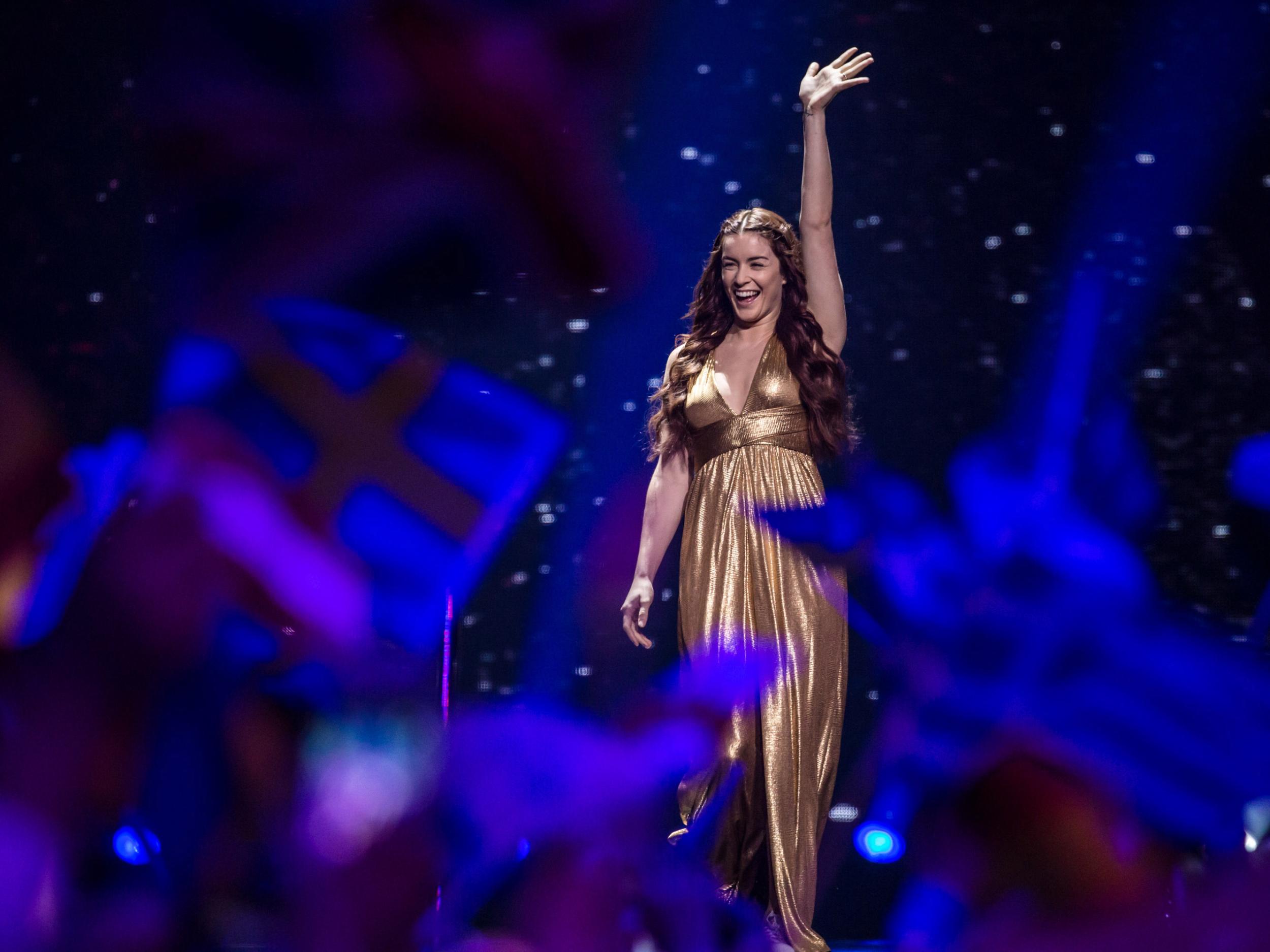 None of the Irish judges voted for Lucie Jones, the UK's entry