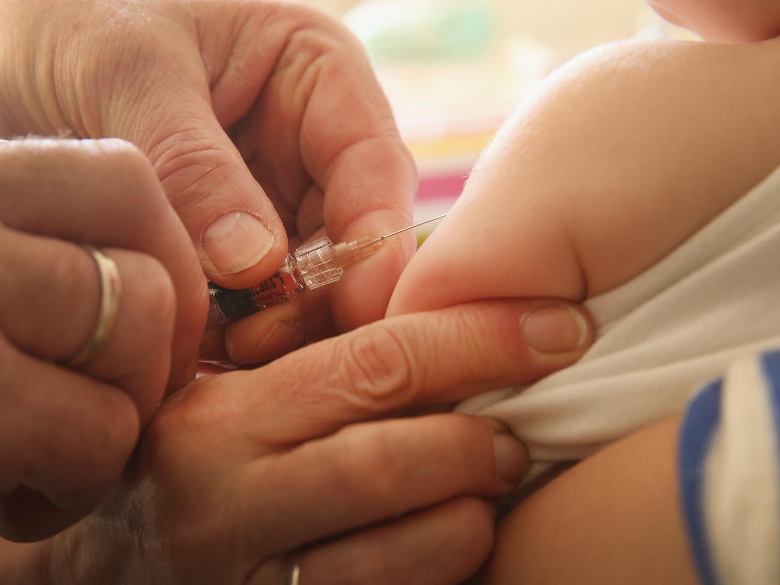 Cases of measles rose more than fivefold across Italy compared to the same month last year, according to National Health Institute figures