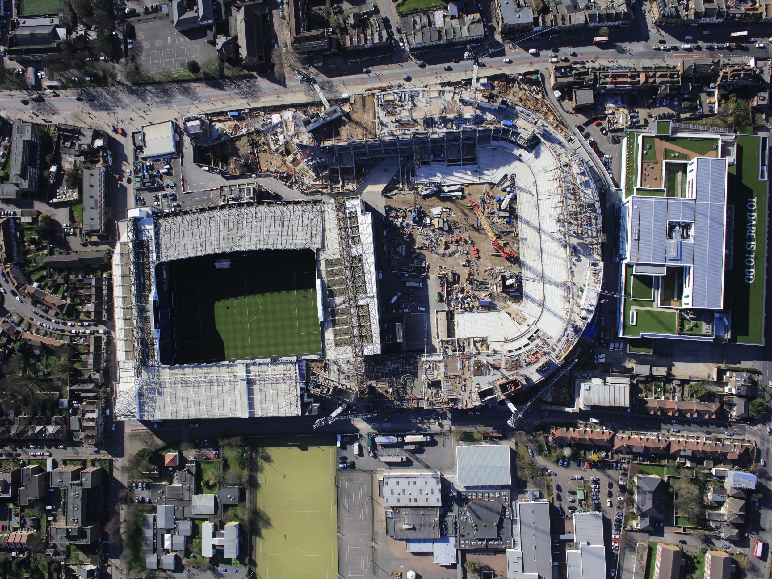The new ground will house 61,000 supporters: a 24,716 increase from the current stadium.
