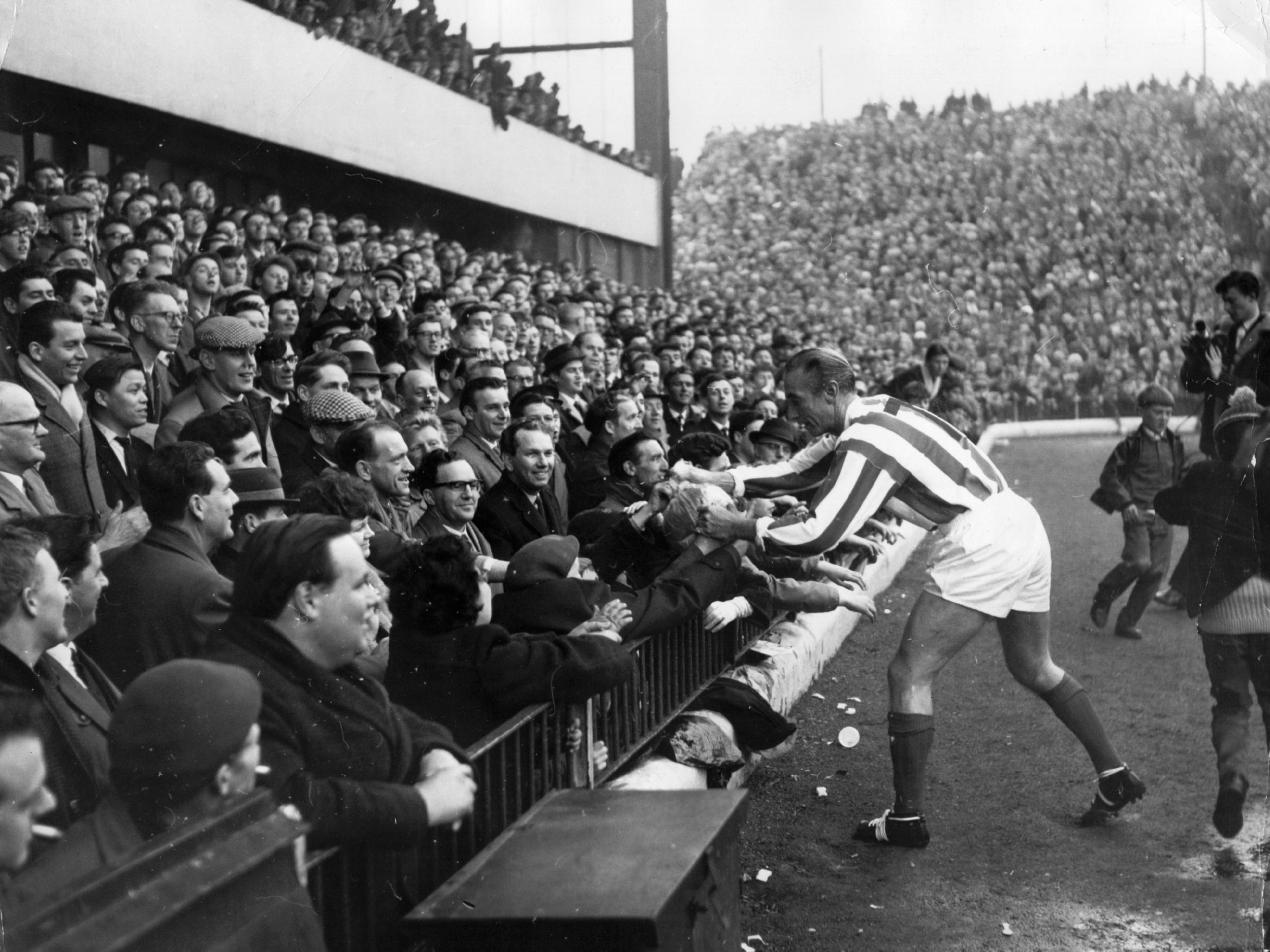 Stanley Matthews had a near-vegetarian diet