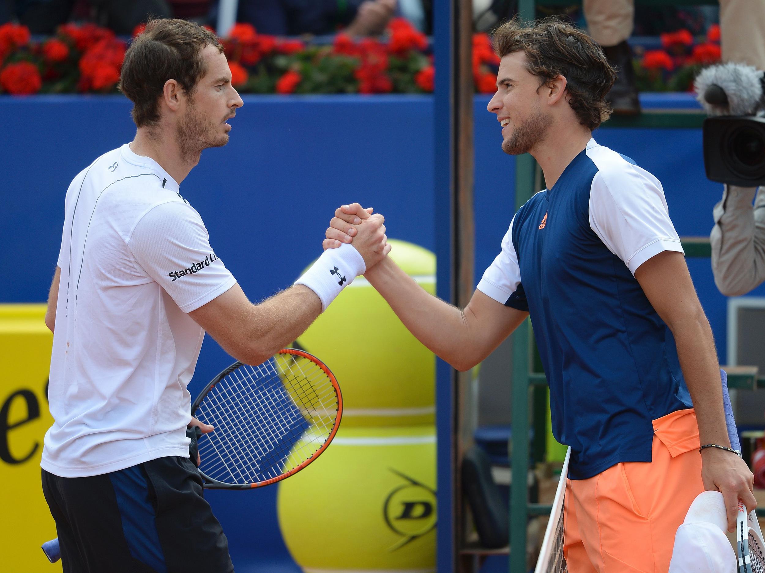 The likes of Thiem are quickly catching up with Murray