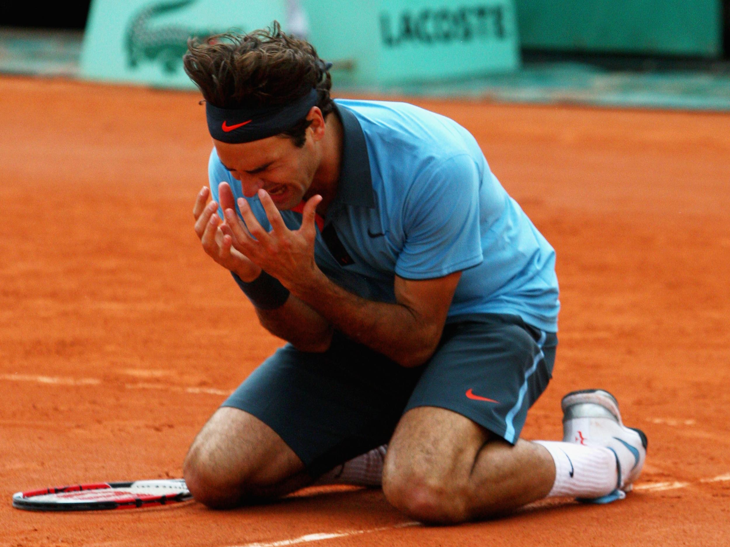 Federer won the French Open title in 2009