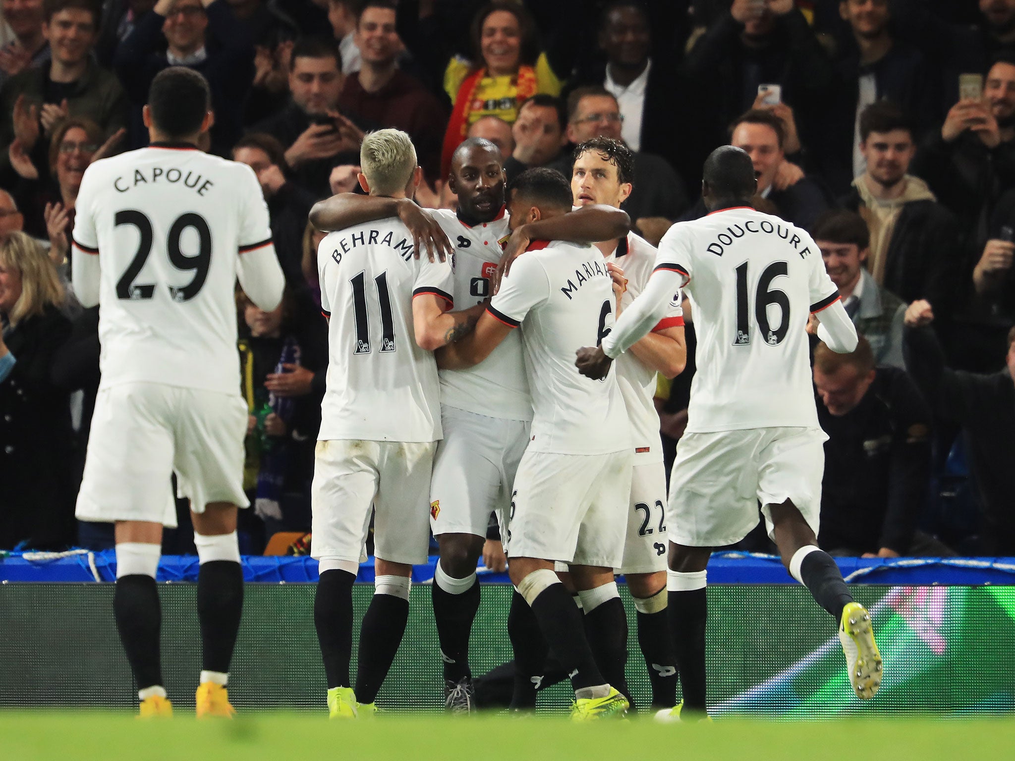 Stefano Okaka scored his first PL goal