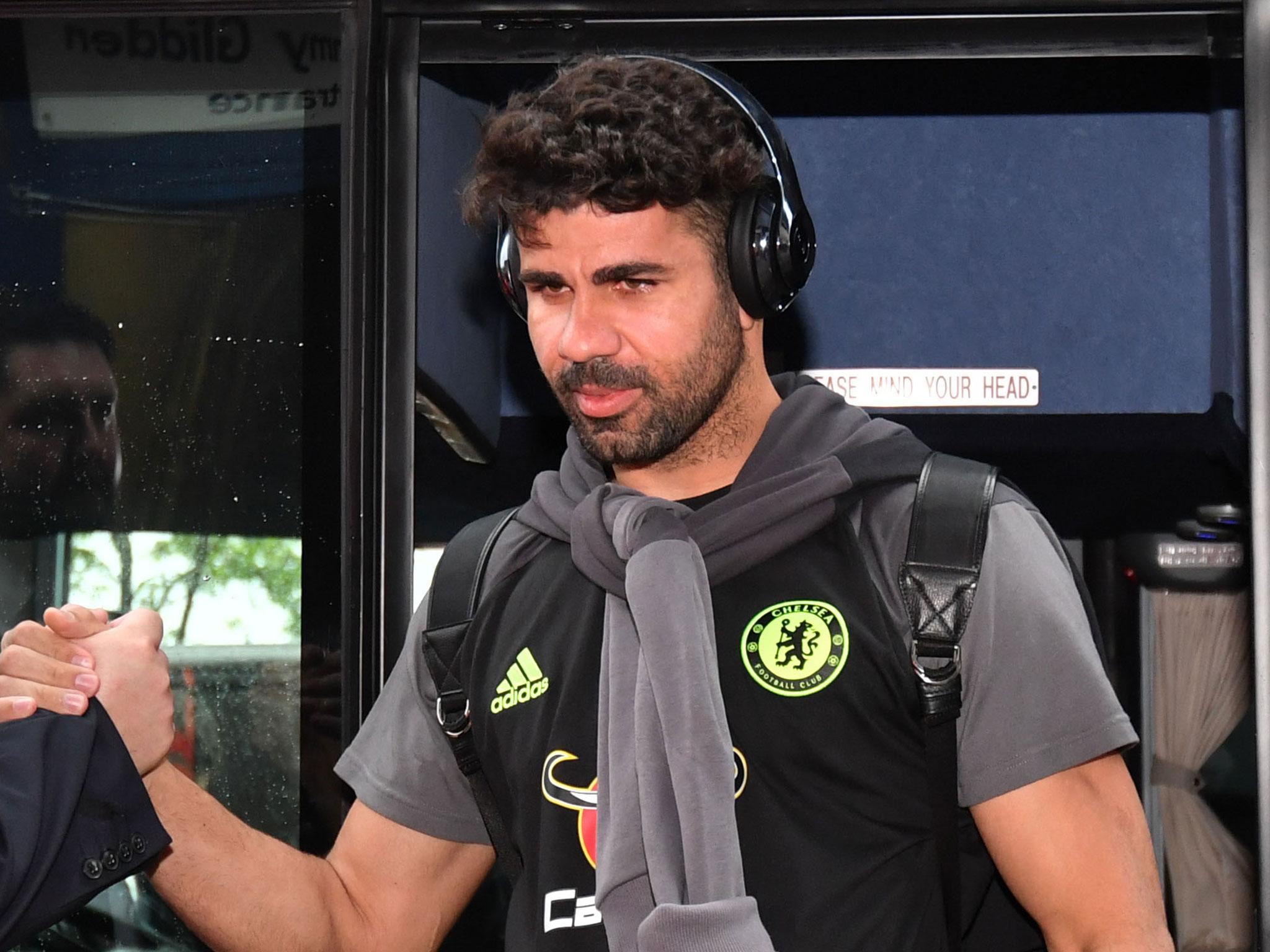 Diego Costa was an unused substitute as Chelsea beat Watford