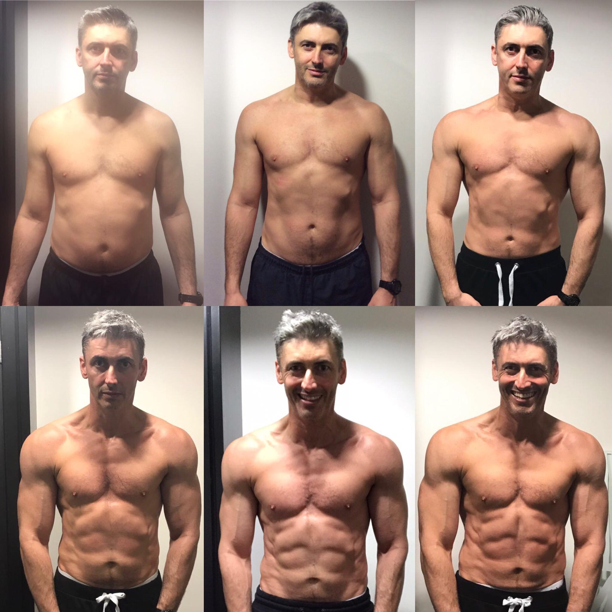 Ben transformed his body in just 12 weeks