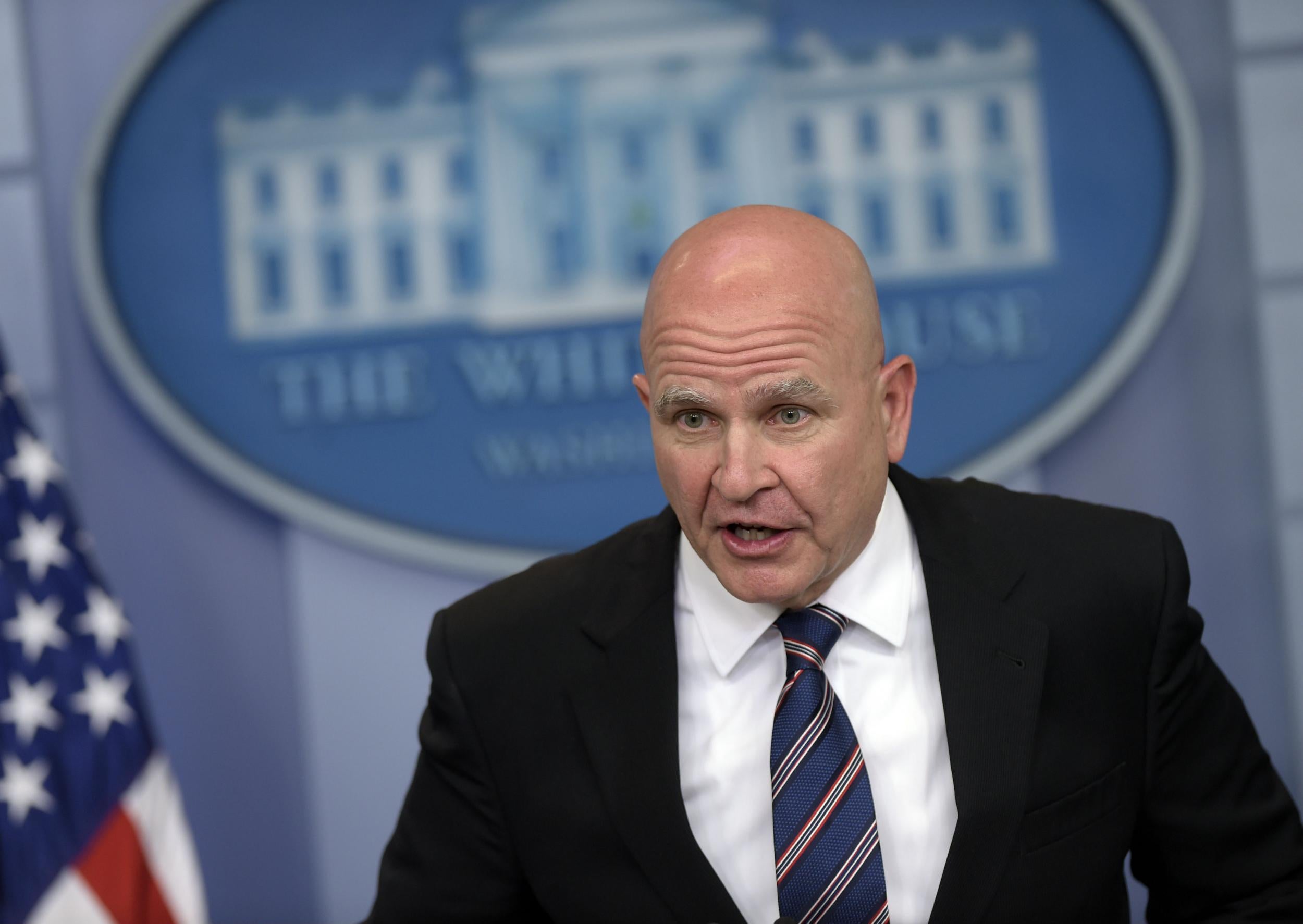 H.R. McMaster, Trump's former national security adviser, believes the US' 'adversaries' will exploit the president's tax return scandal