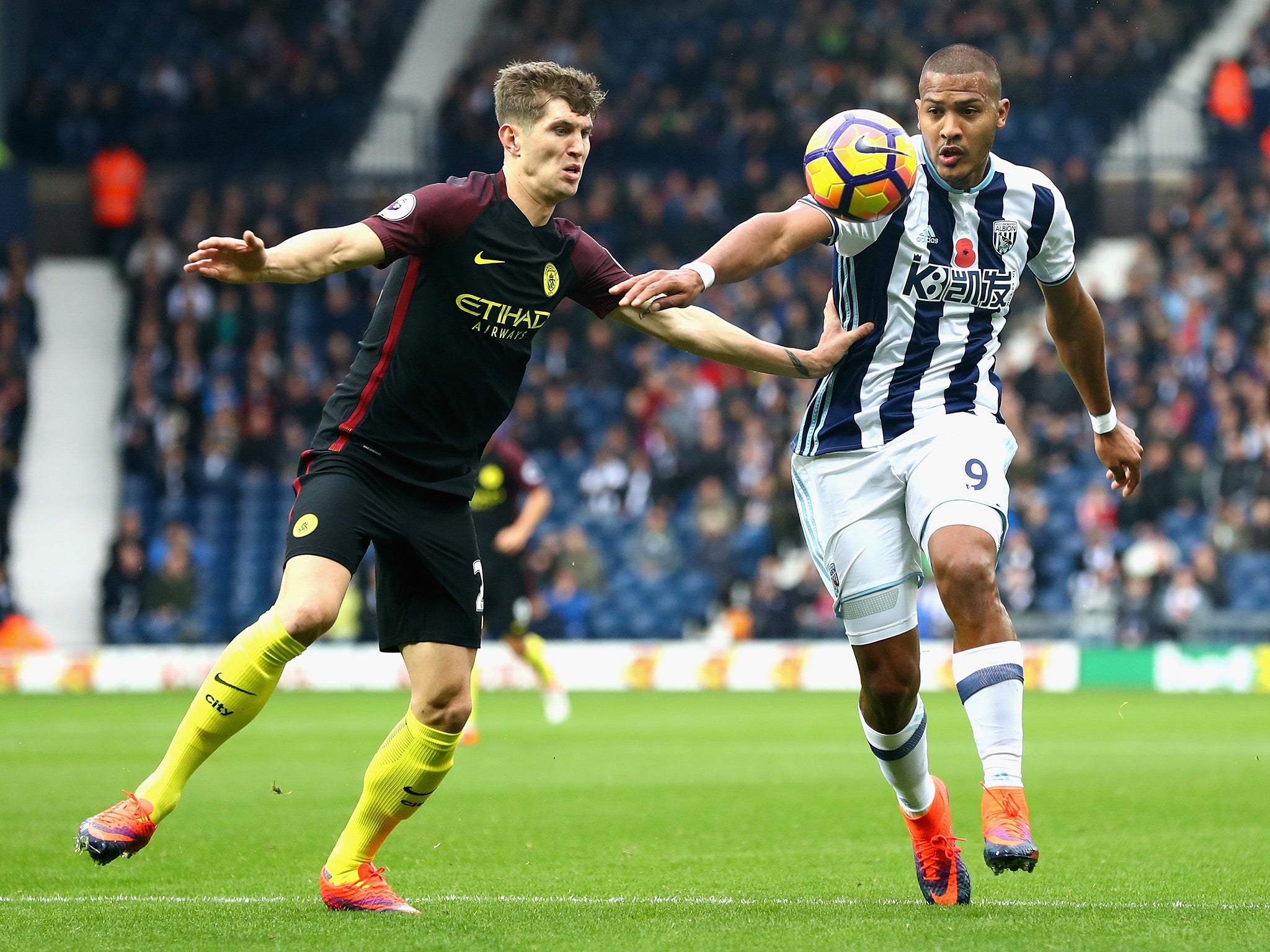 Manchester City ran out 4-0 winners at the Hawthorns earlier this season